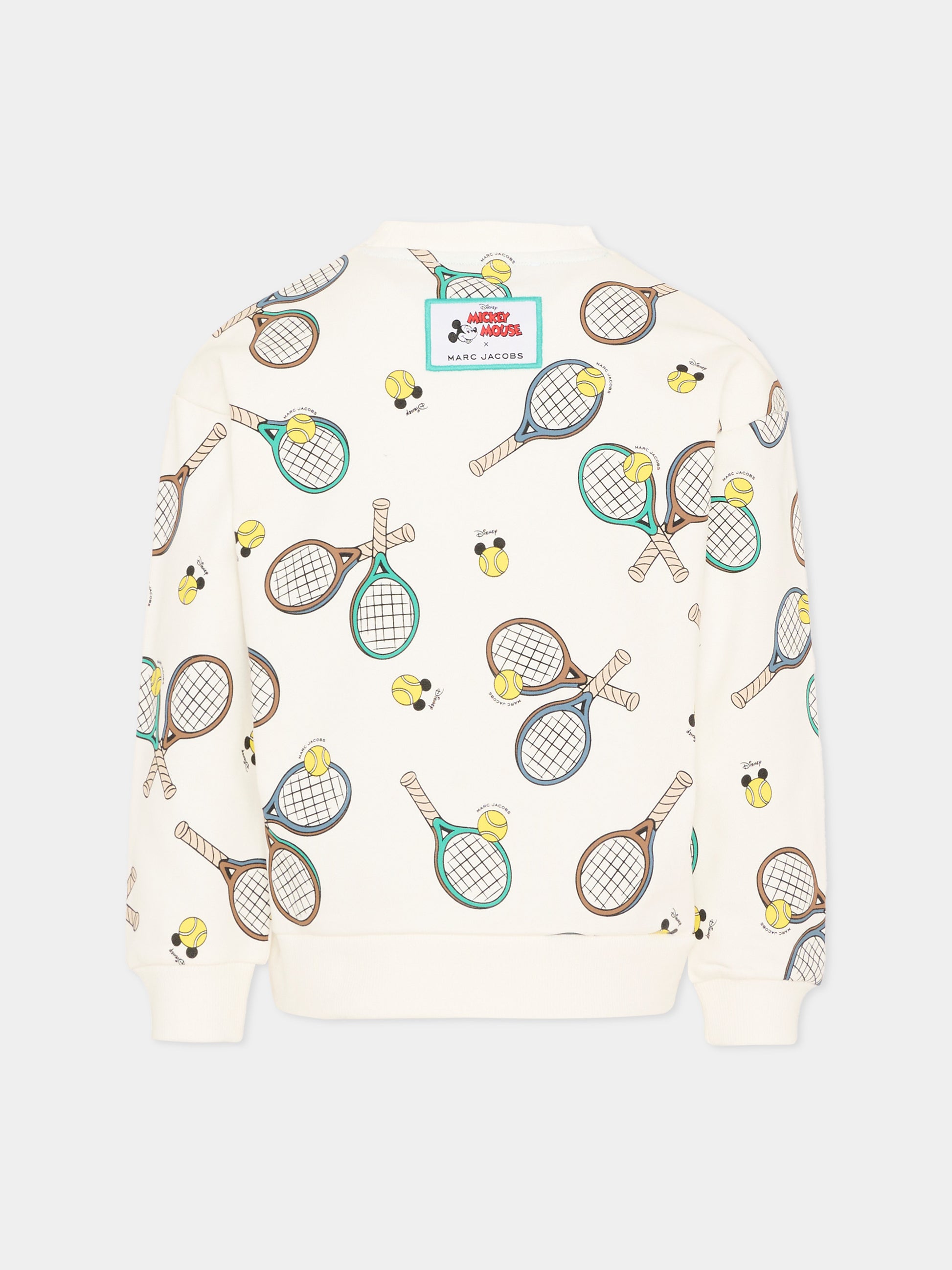 Felpa avorio per bambino con Mickey Mouse,Marc Jacobs,W60780 126