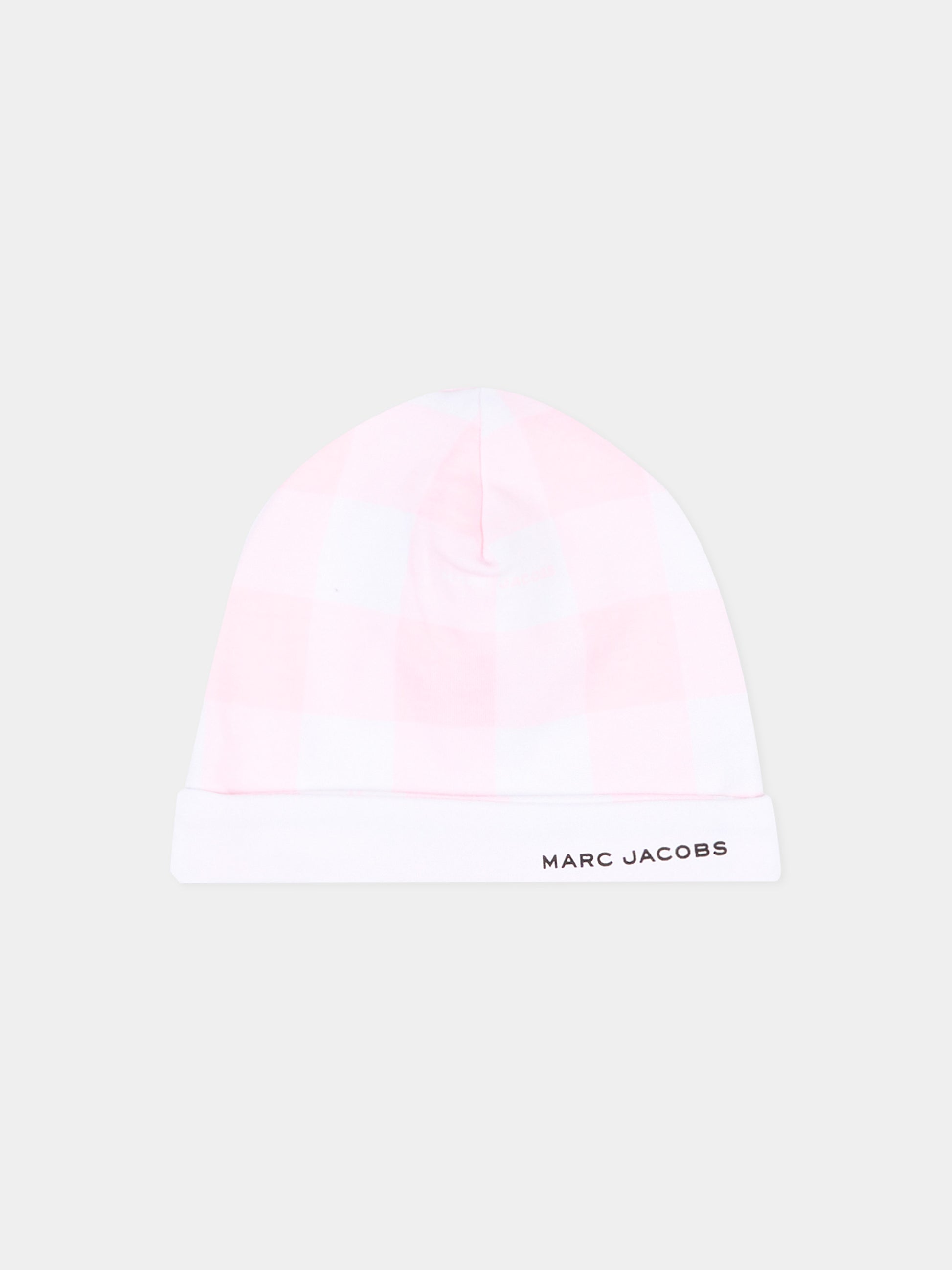 Set tutina rosa vichy per neonata,Marc Jacobs,W60814 475