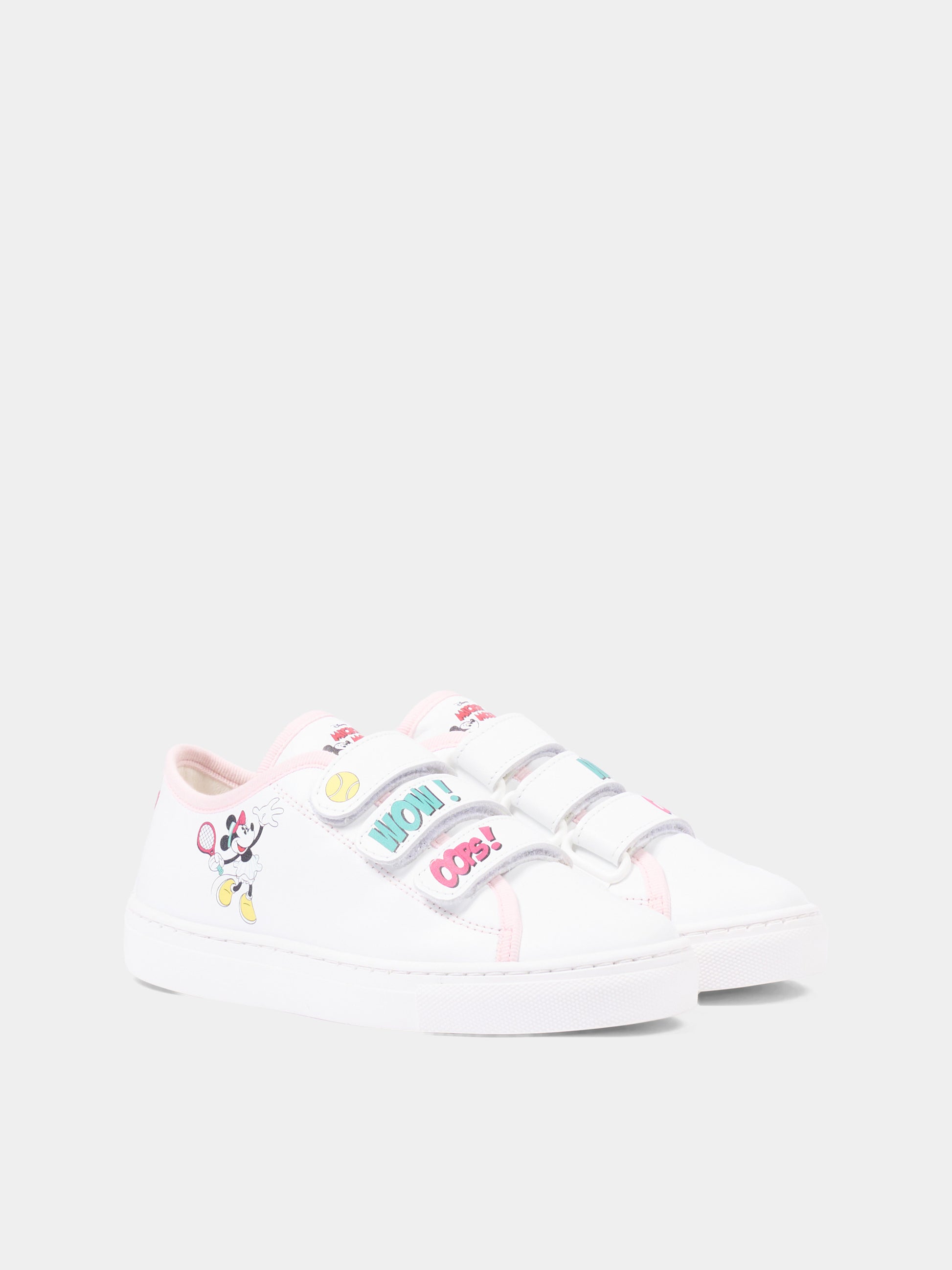 Sneakers bianche per bambina con Minnie,Marc Jacobs,W60824 10P