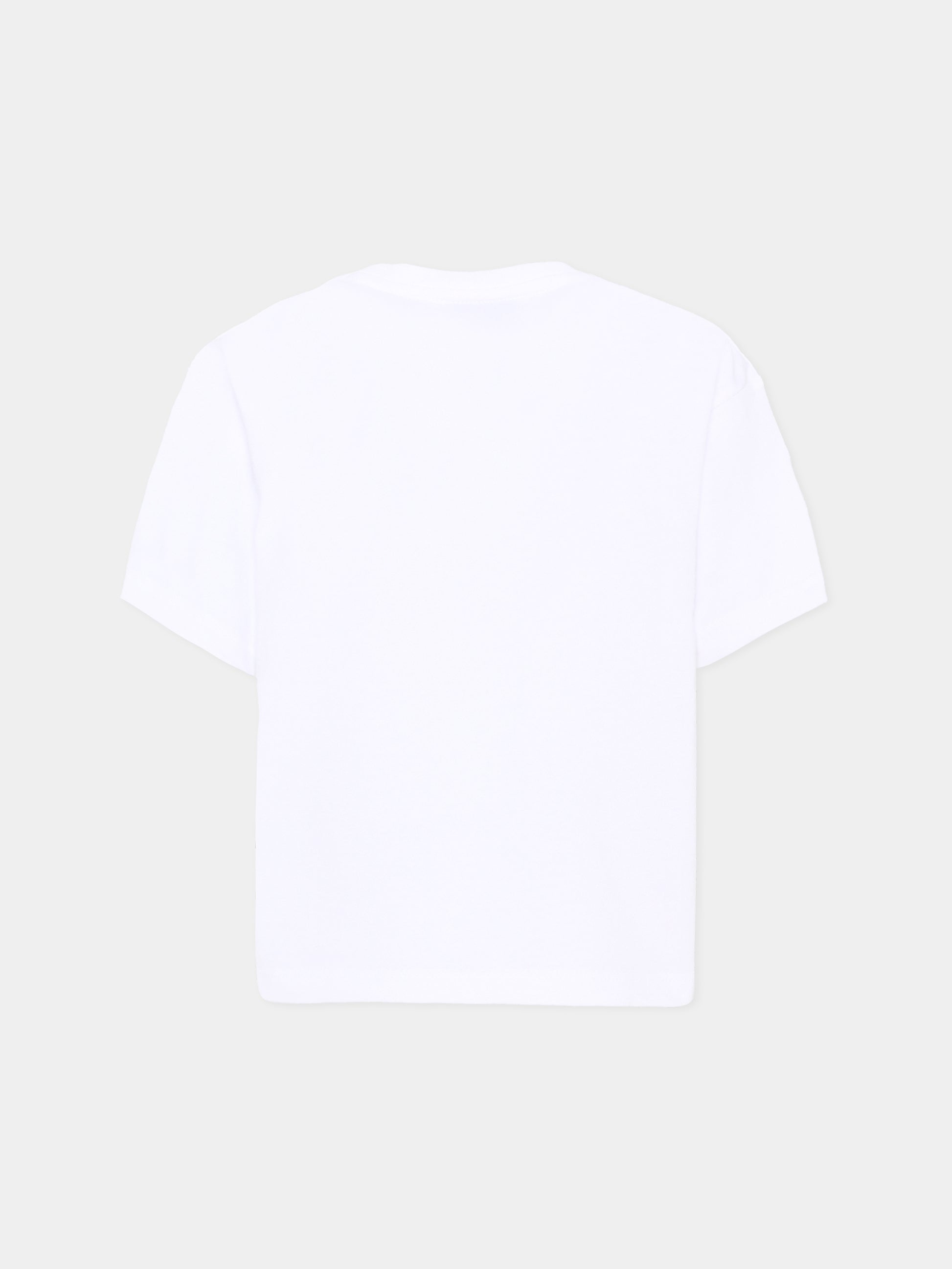 T-shirt bianca per bambino con stampa tasca,Marc Jacobs,W60846 10P