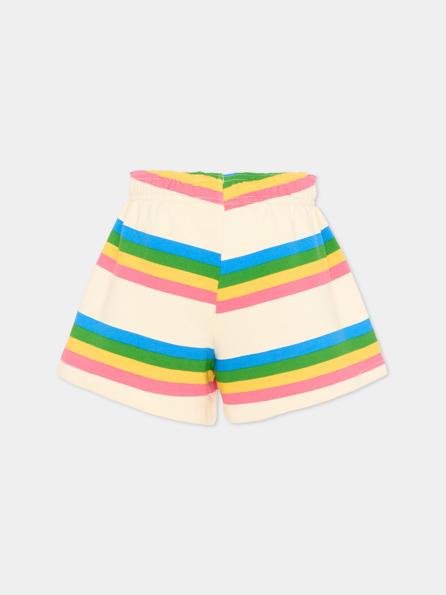 Shorts sportivi multicolor per bambina,Mini Rodini,2623012900