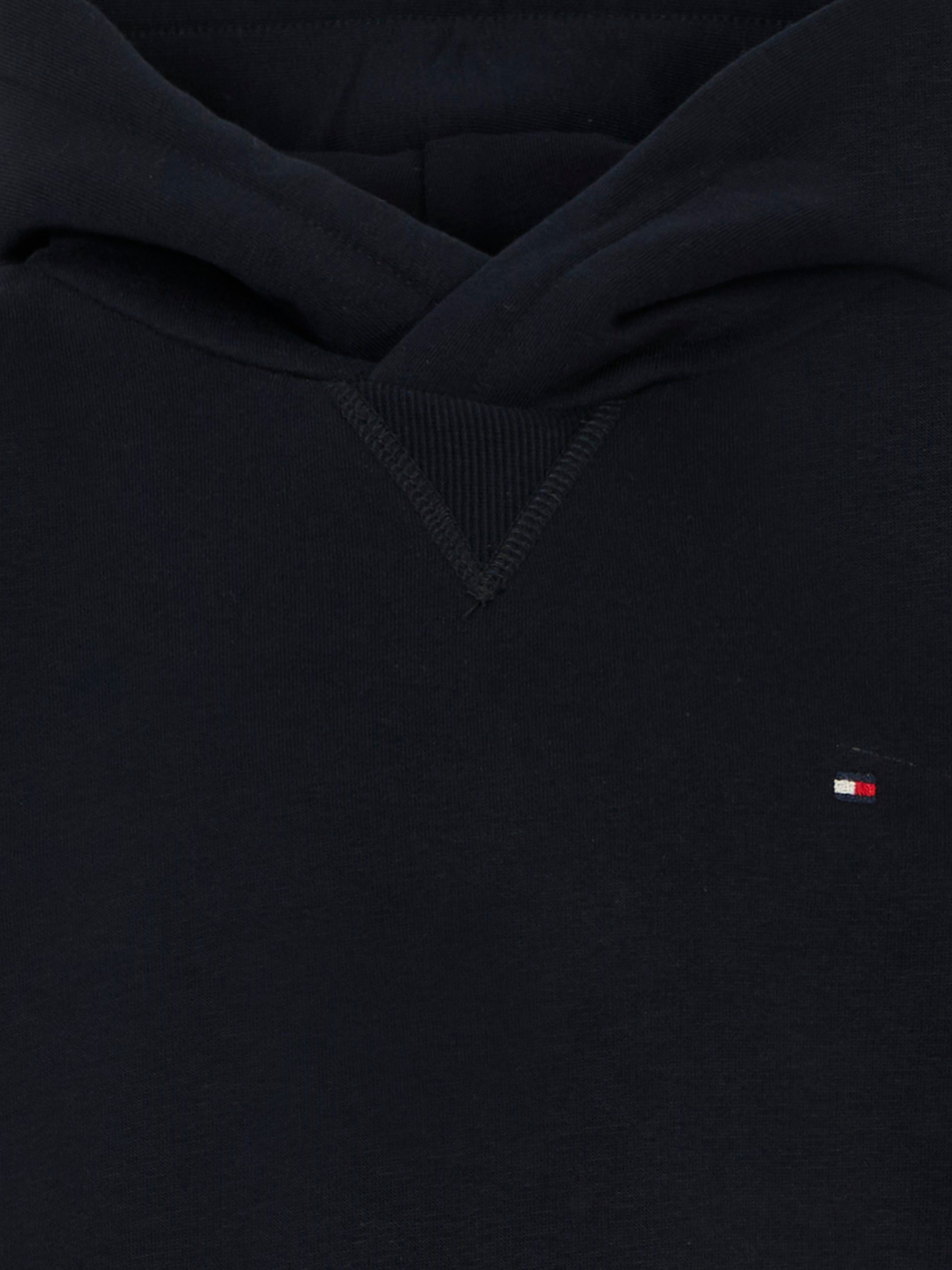 Felpa blu per bambino con bandierina,Tommy Hilfiger Junior,KS0KS00562 DW5