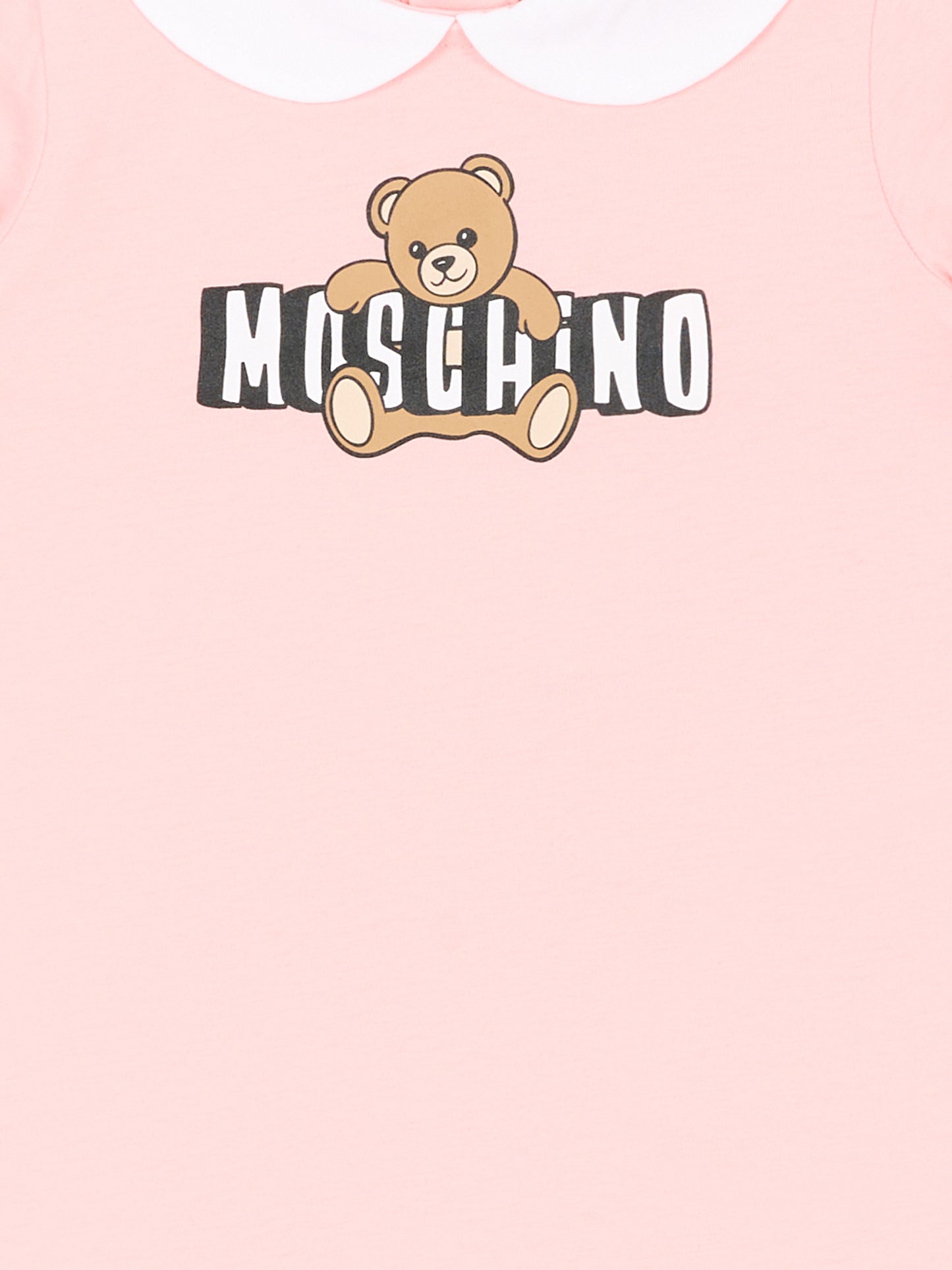 Tutina rosa Moschino per neonata con teddy bear,Moschino Kids,MNY03Y LAA03 50209