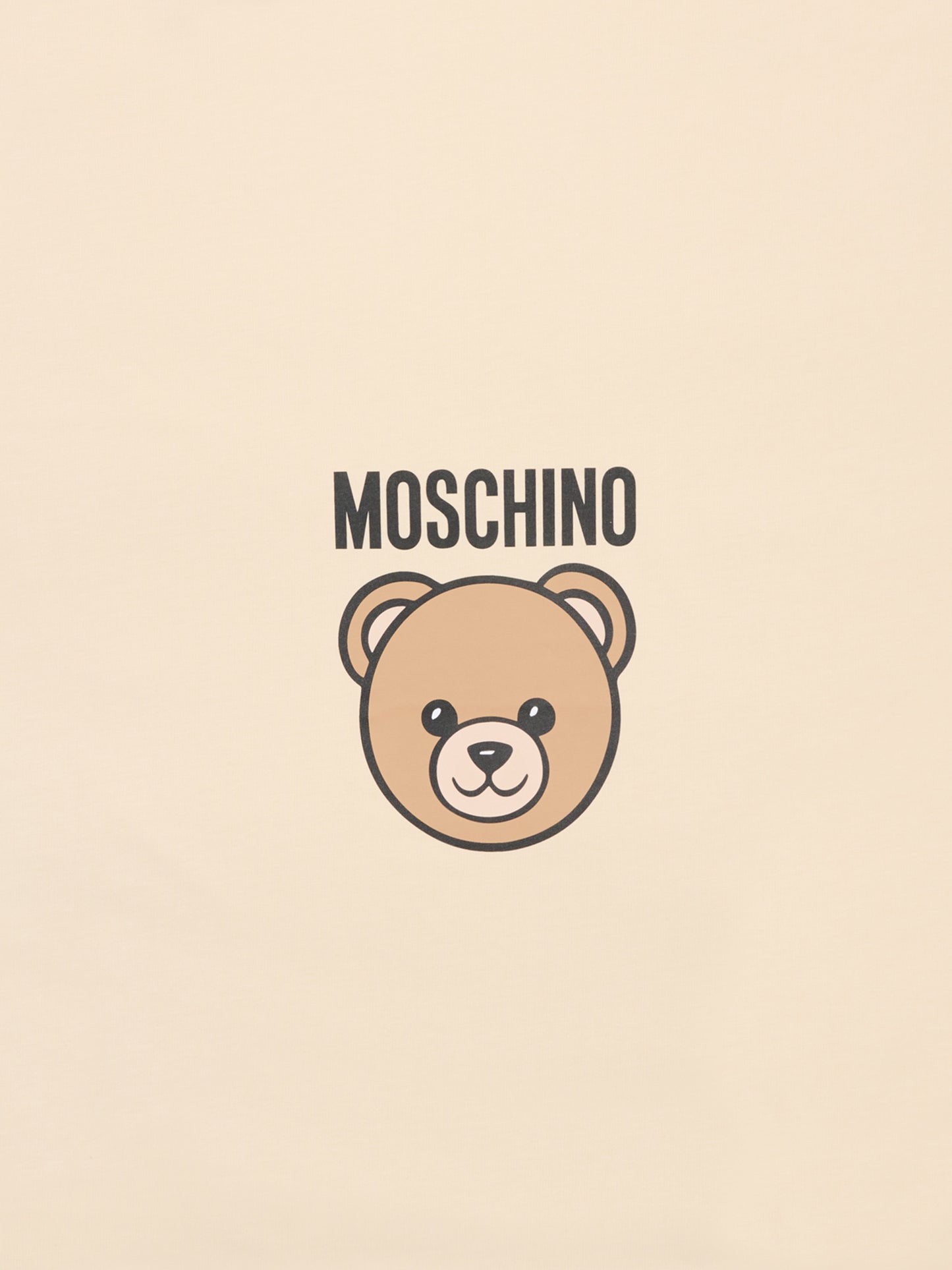Coperta beige per neonati con Teddy Bear,Moschino Kids,MUB00M LCA19 20404