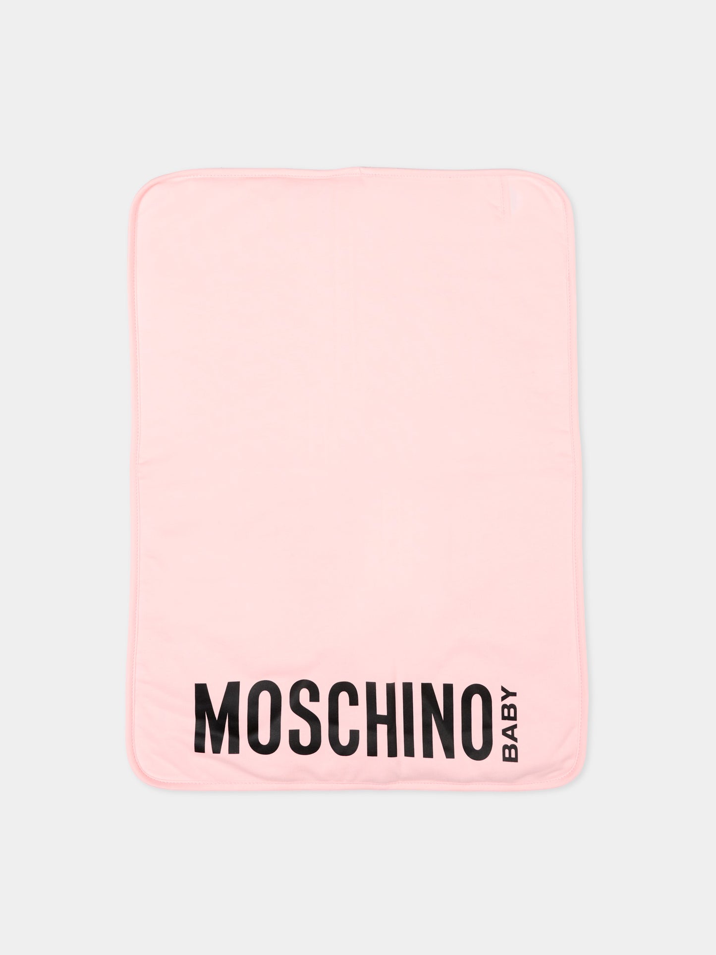 Borsa mamma rosa per neonata con Teddy Bear,Moschino Kids,MUX05W L3A89 50209