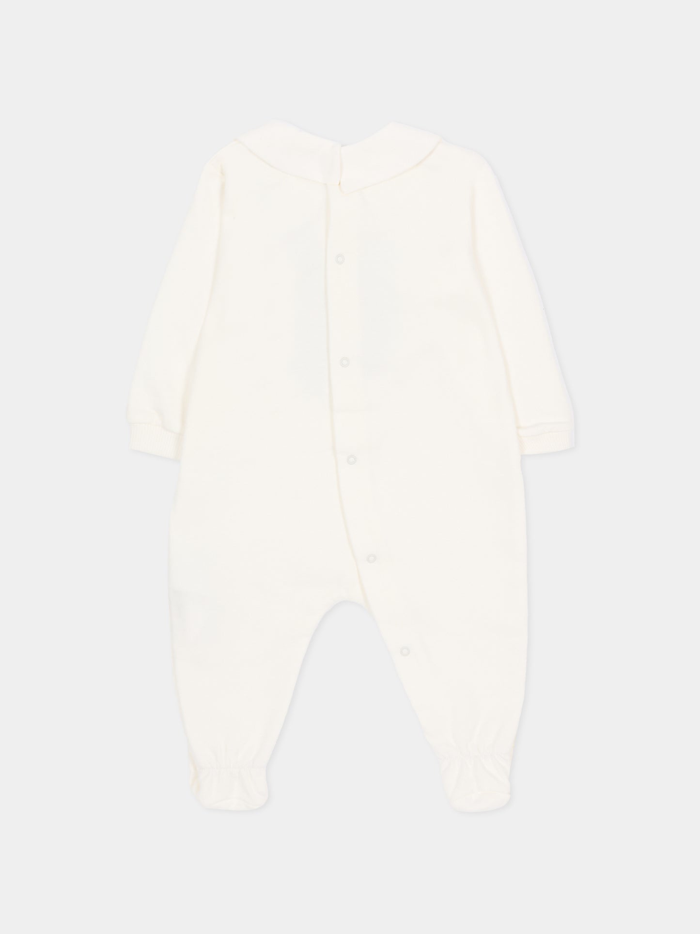 Set tutine avorio per neonati con Teddy Bear,Moschino Kids,MUY097 LCA19 10063