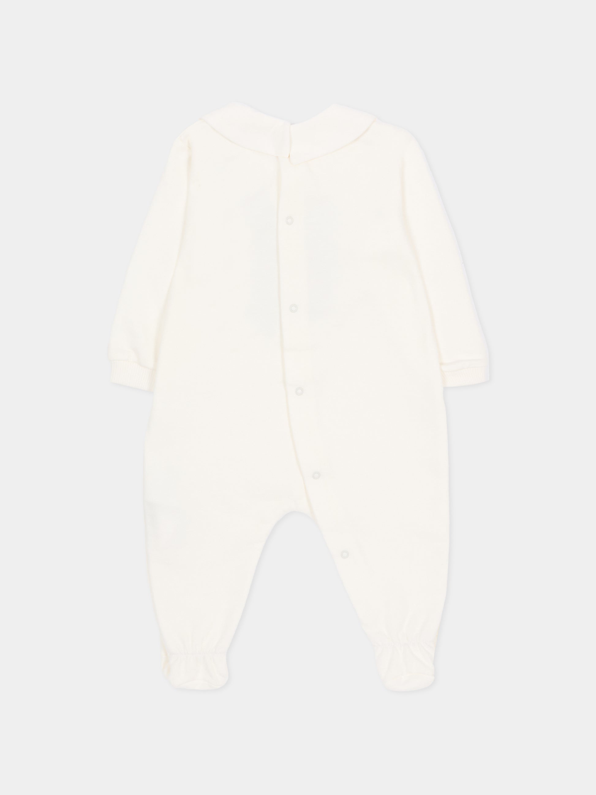 Set tutine avorio per neonati con Teddy Bear,Moschino Kids,MUY097 LCA19 10063