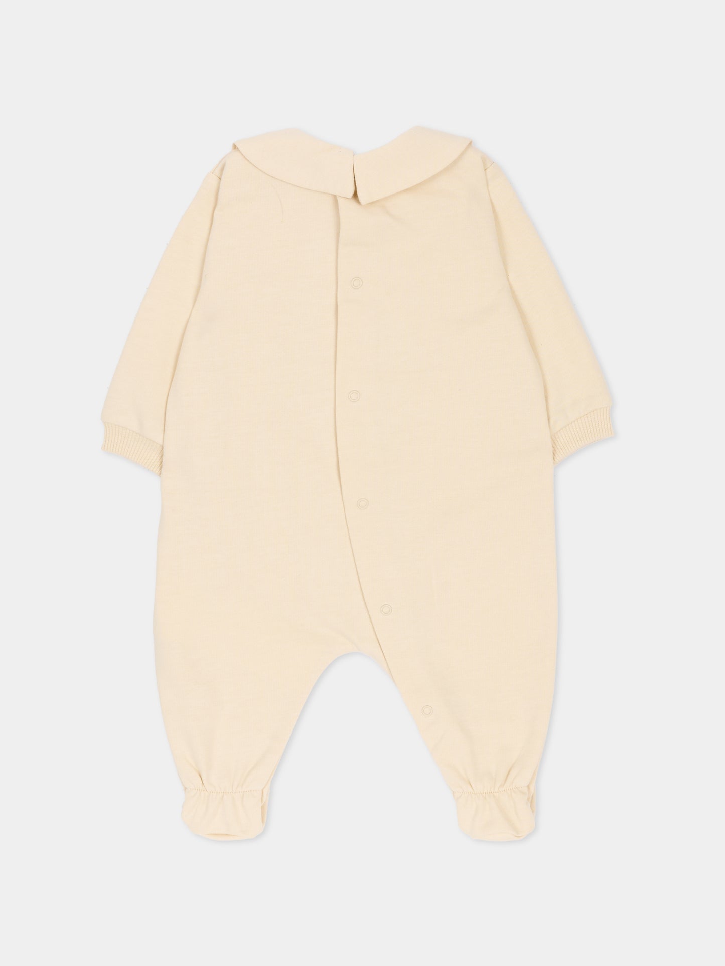 Set tutine beige per neonati con Teddy Bear,Moschino Kids,MUY097 LCA19 20404