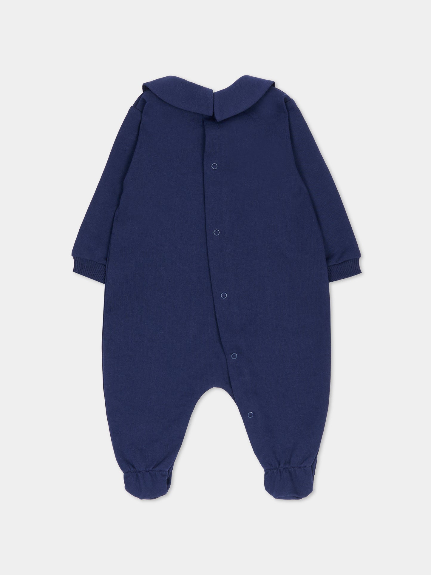 Set tutine blu per neonati con Teddy Bear,Moschino Kids,MUY097 LCA19 40016