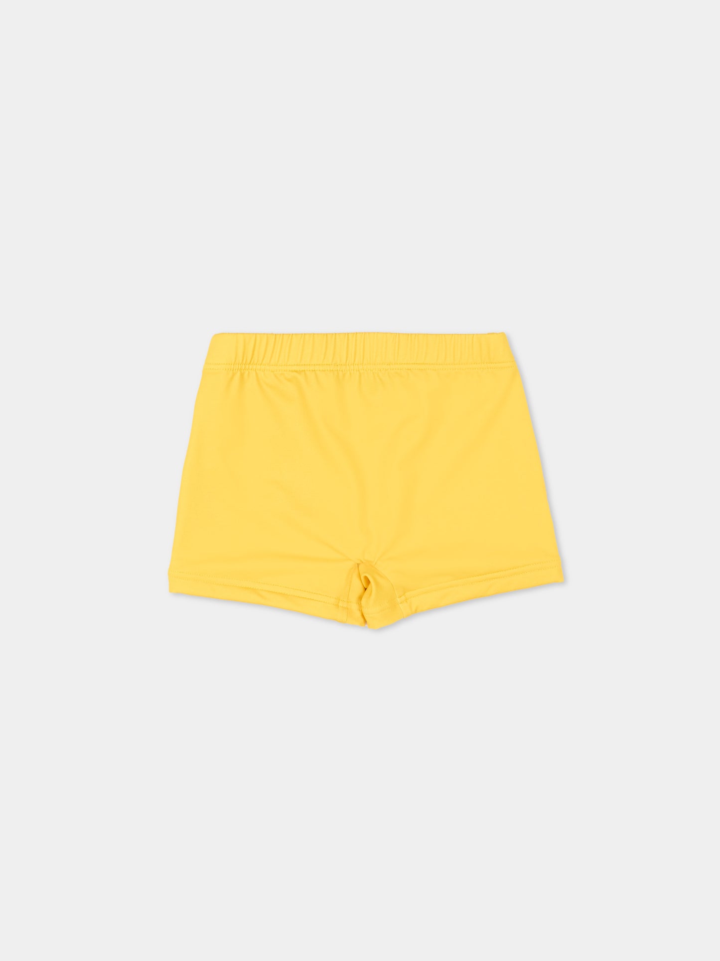 Boxer mare giallo per neonato con teddy bear,Moschino Kids,MXL006 LKA11 50577