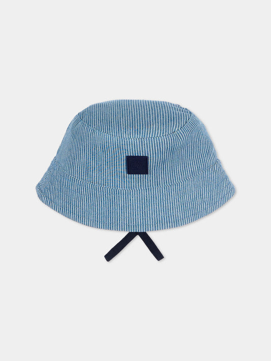 Cloche blu per neonato con logo,Timberland,T60903 85T