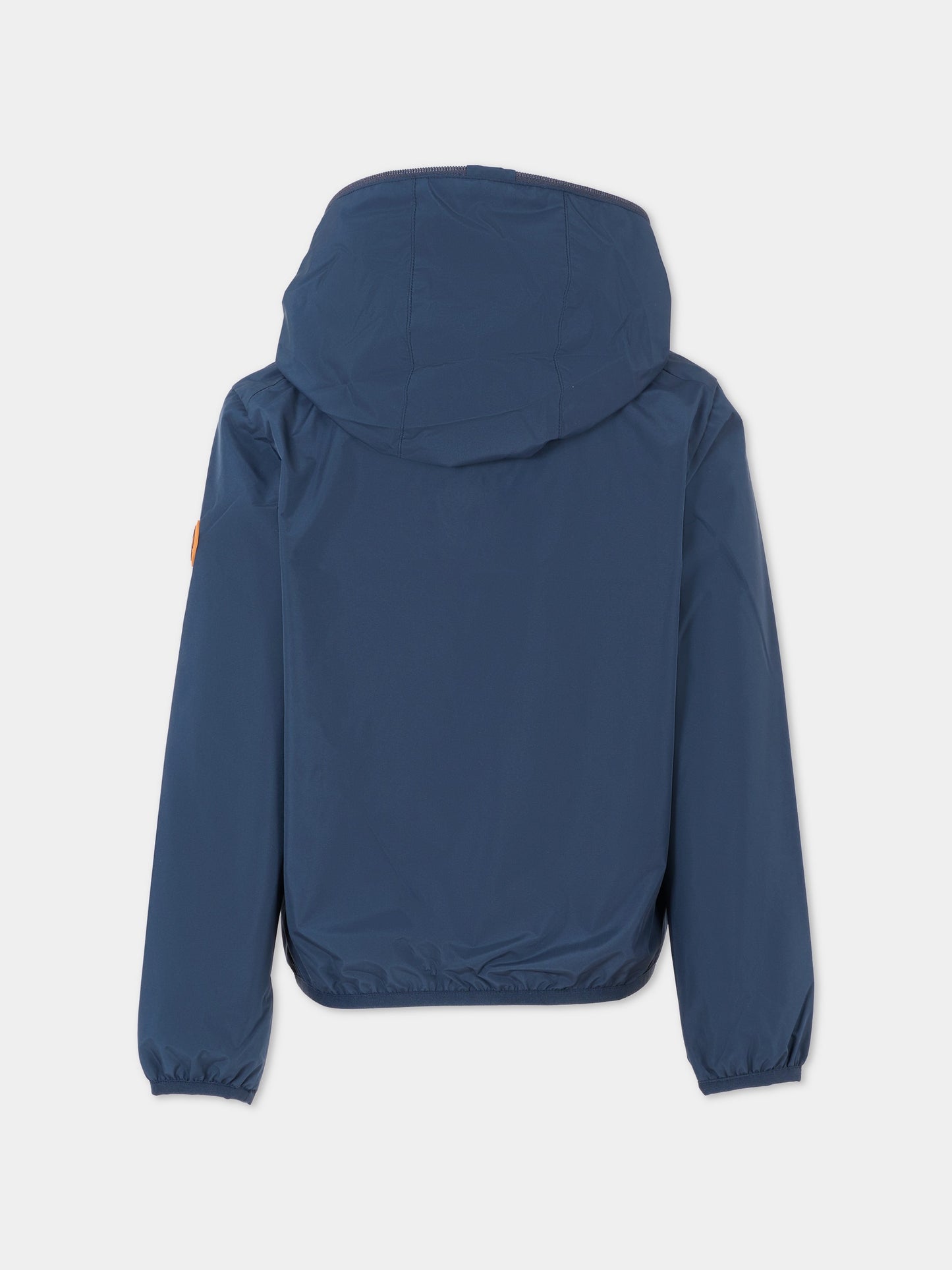 Giacca a vento Jules blu per bambini con logo,Save The Duck Kids,J30036X WIND20 90000