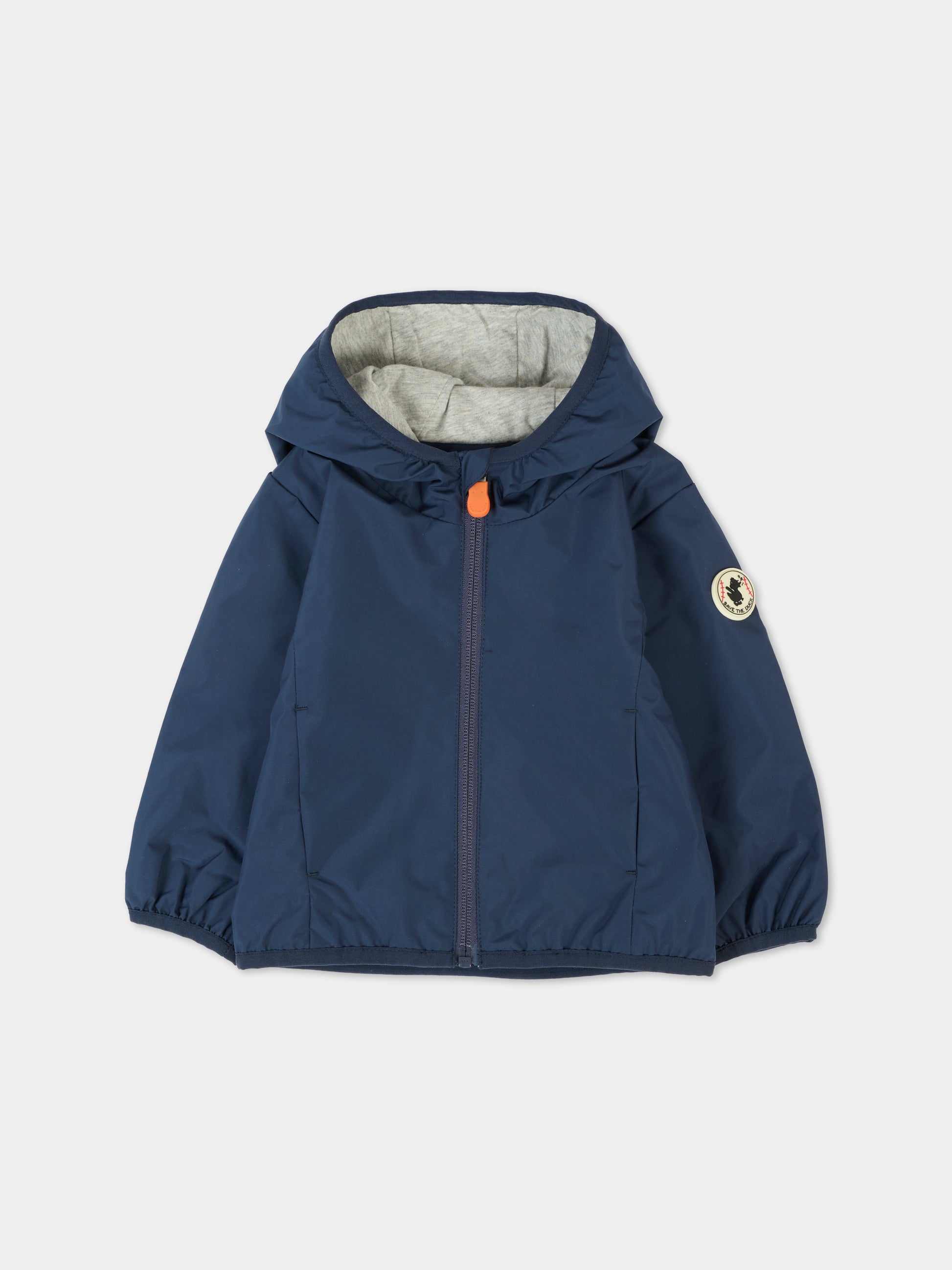Giacca a vento Coco blu per neonato con logo,Save The Duck Kids,I30006X WIND20 9000