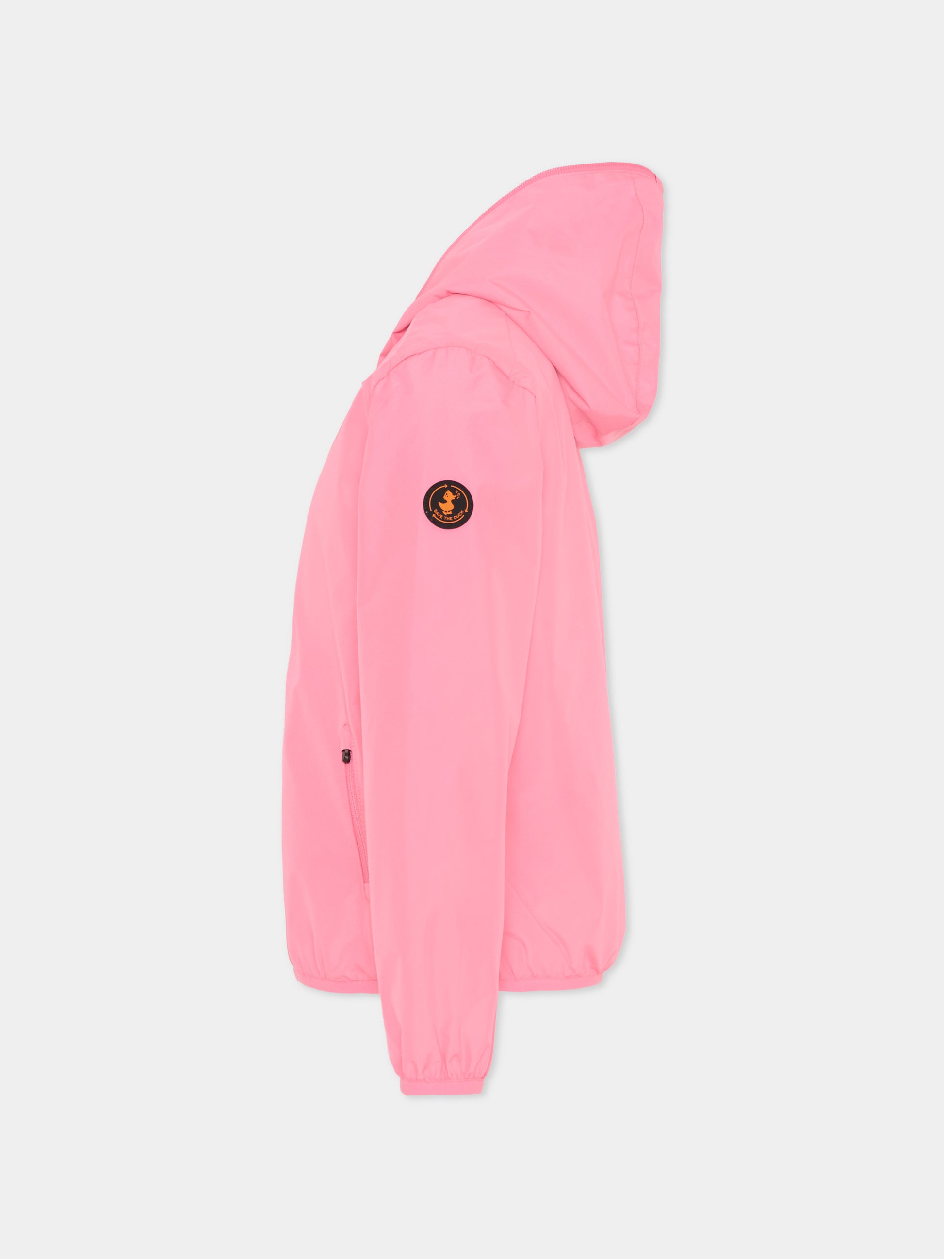 Giacca a vento Wind rosa per bambina,Save The Duck Kids,J30036X WIND22 80018