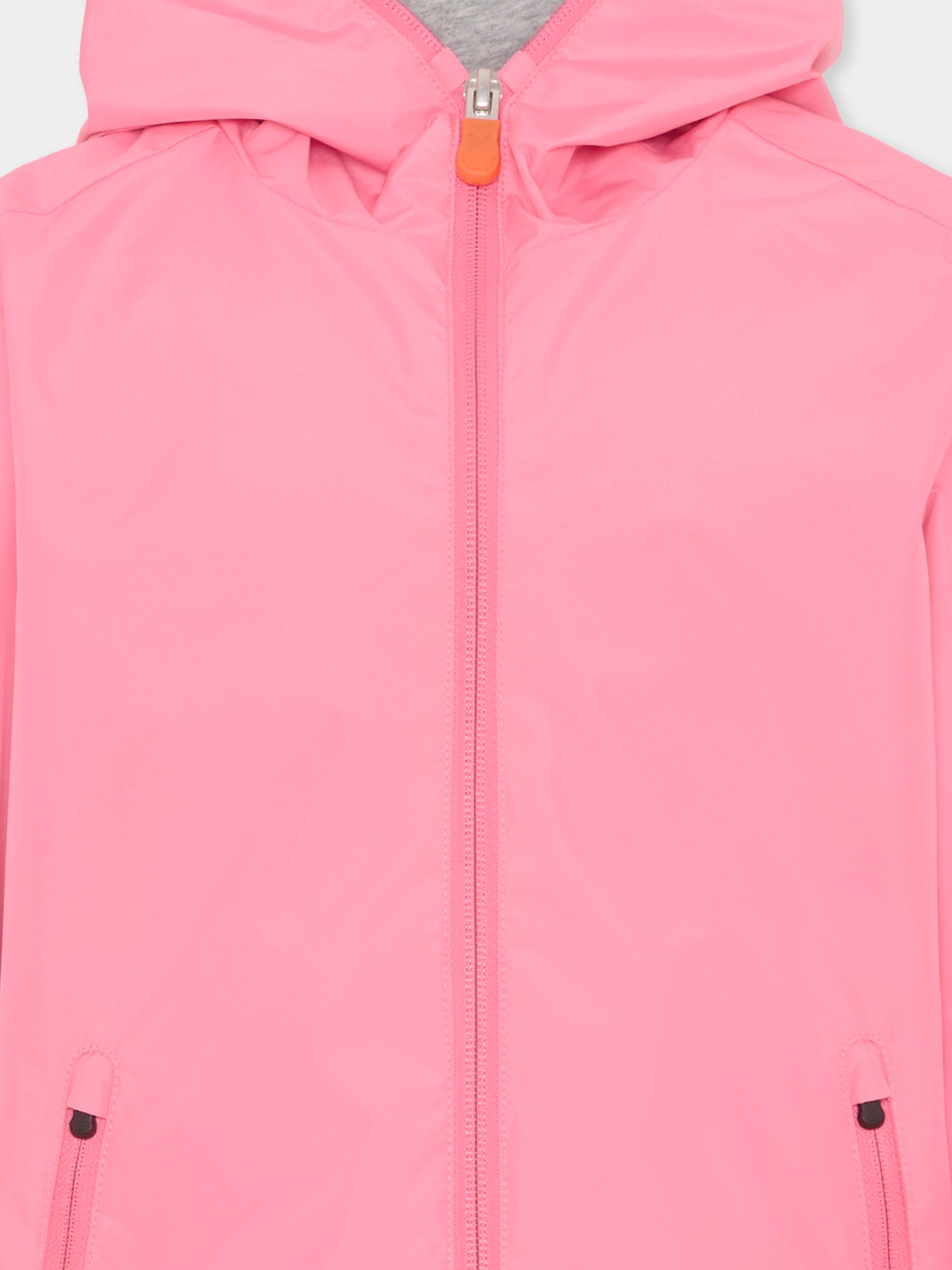 Giacca a vento Wind rosa per bambina,Save The Duck Kids,J30036X WIND22 80018