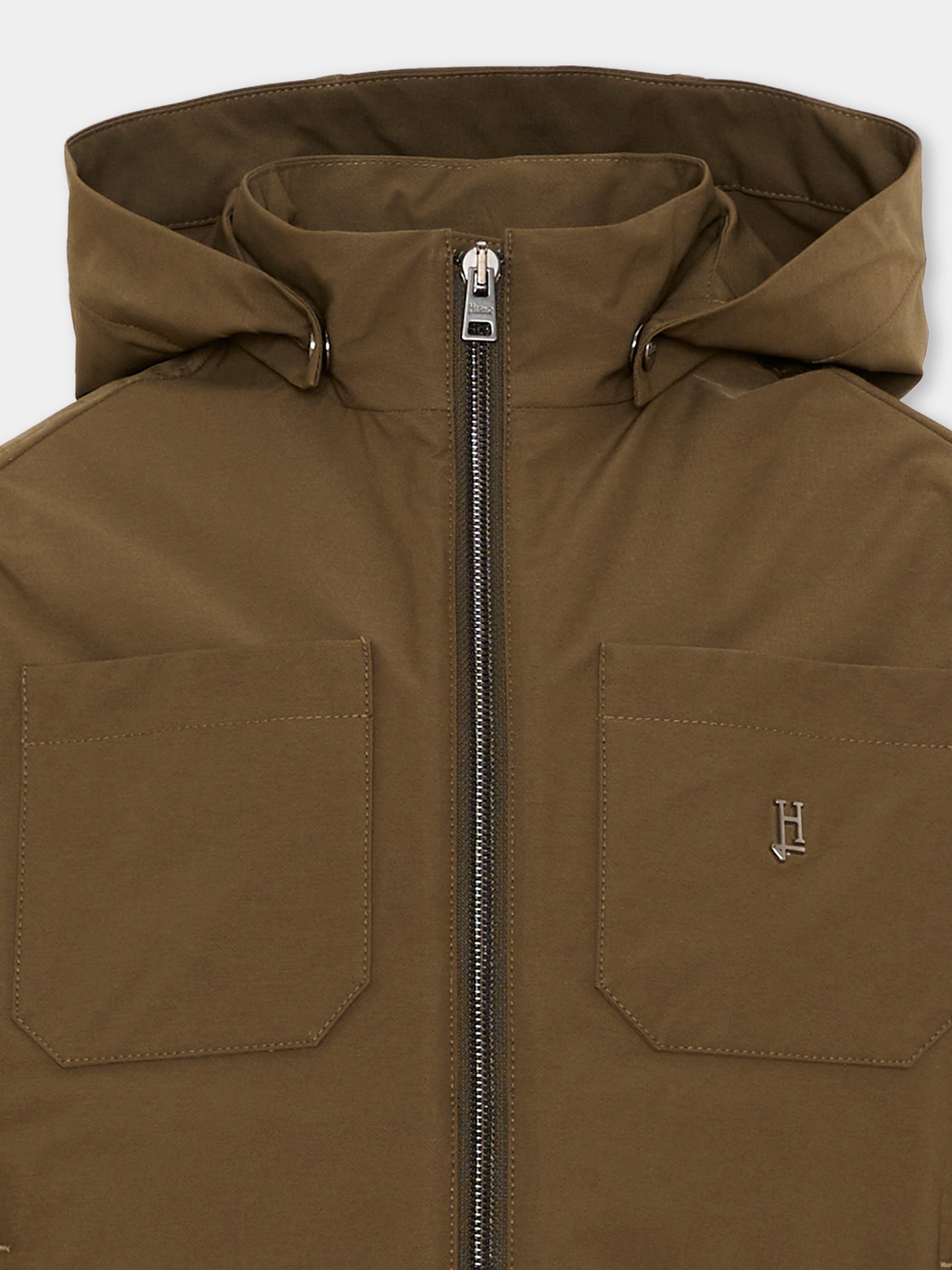 Giubbotto verde per bambino,Herno Kids,GI000079B 12859 7730
