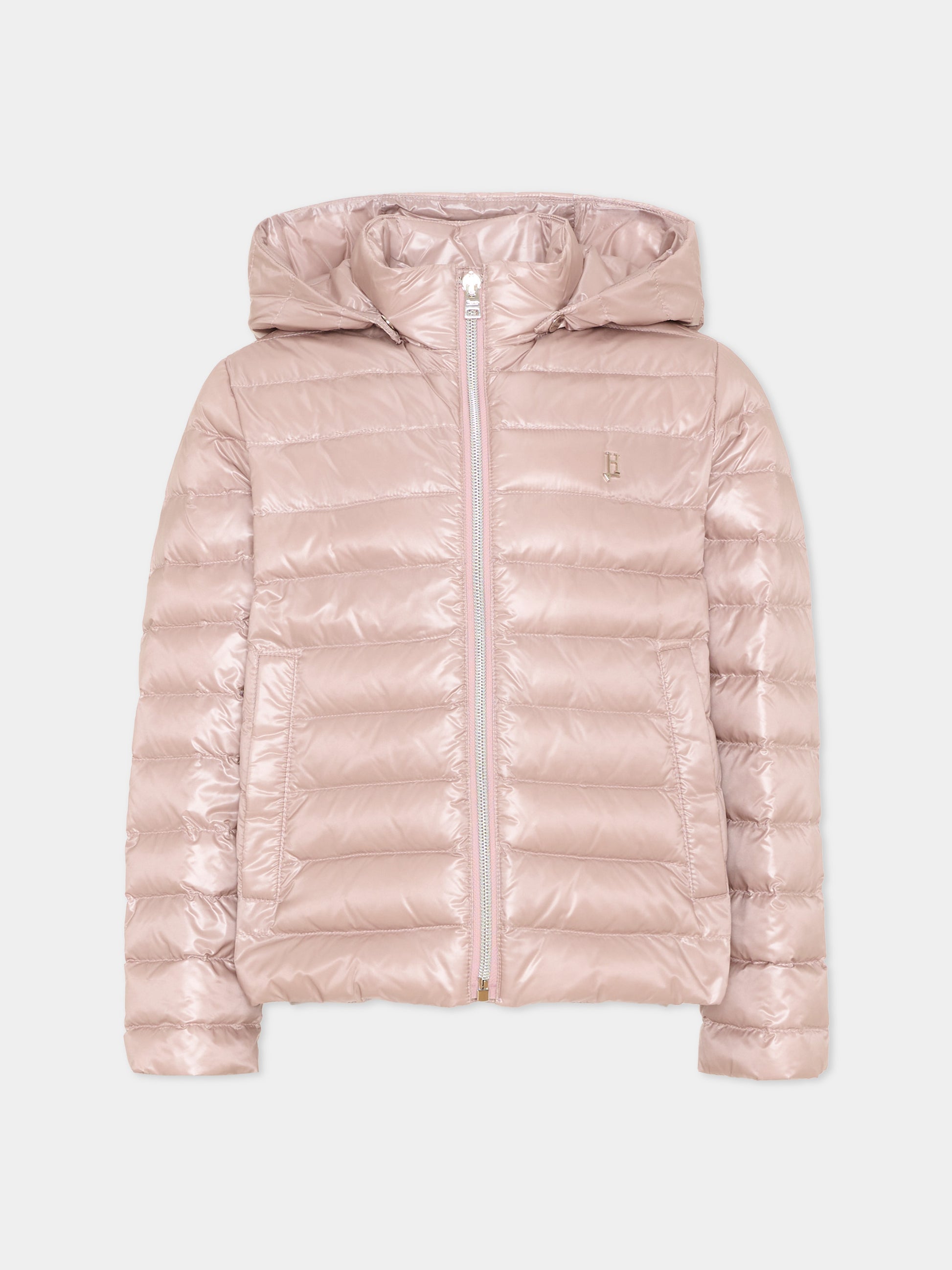Piumino rosa per bambina trapuntato,Herno Kids,PI000040X 12017Z 4035