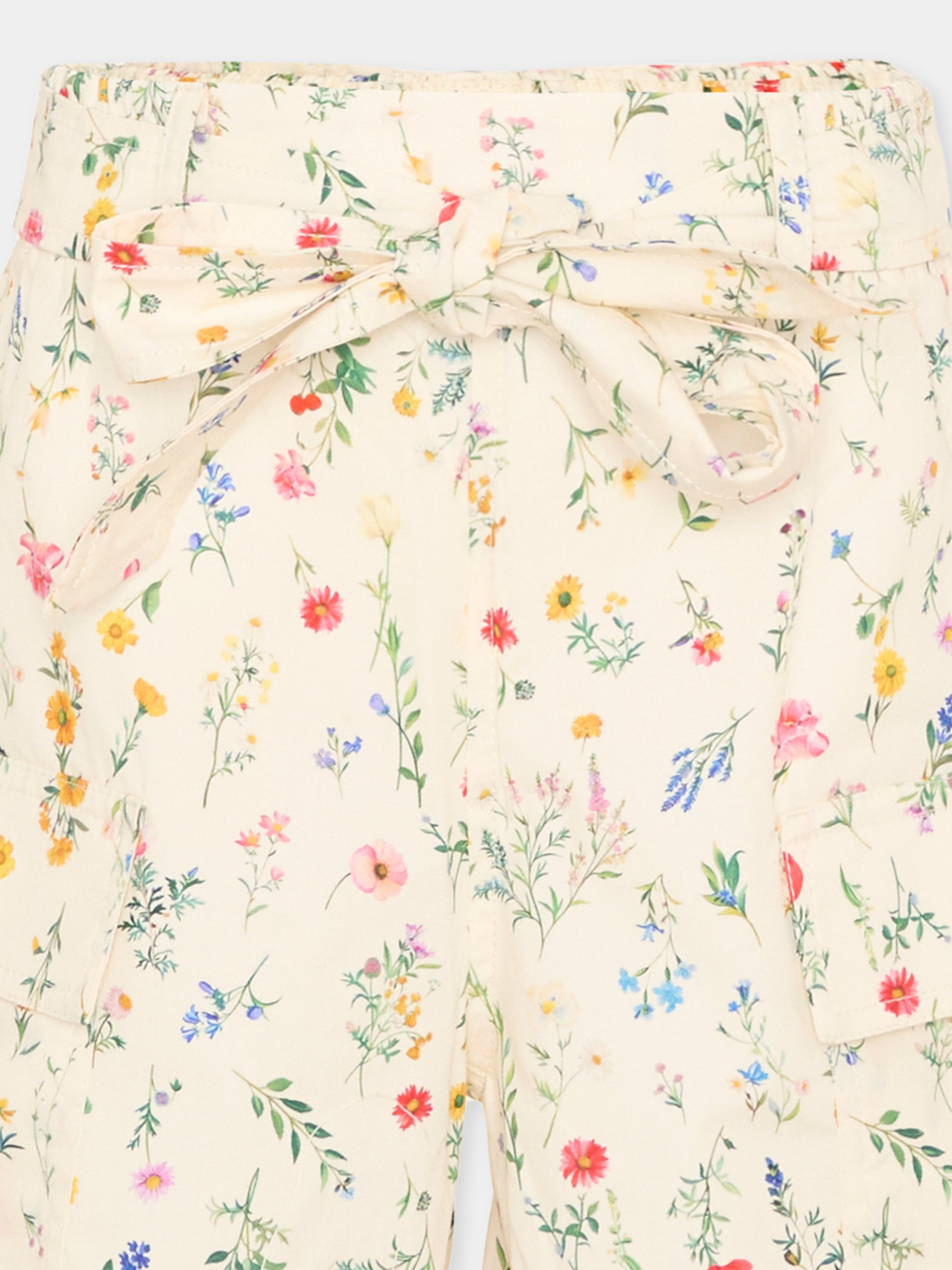 Shorts multicolor floreali per bambina,Philosophy,I1G410 - 7680 - 0084