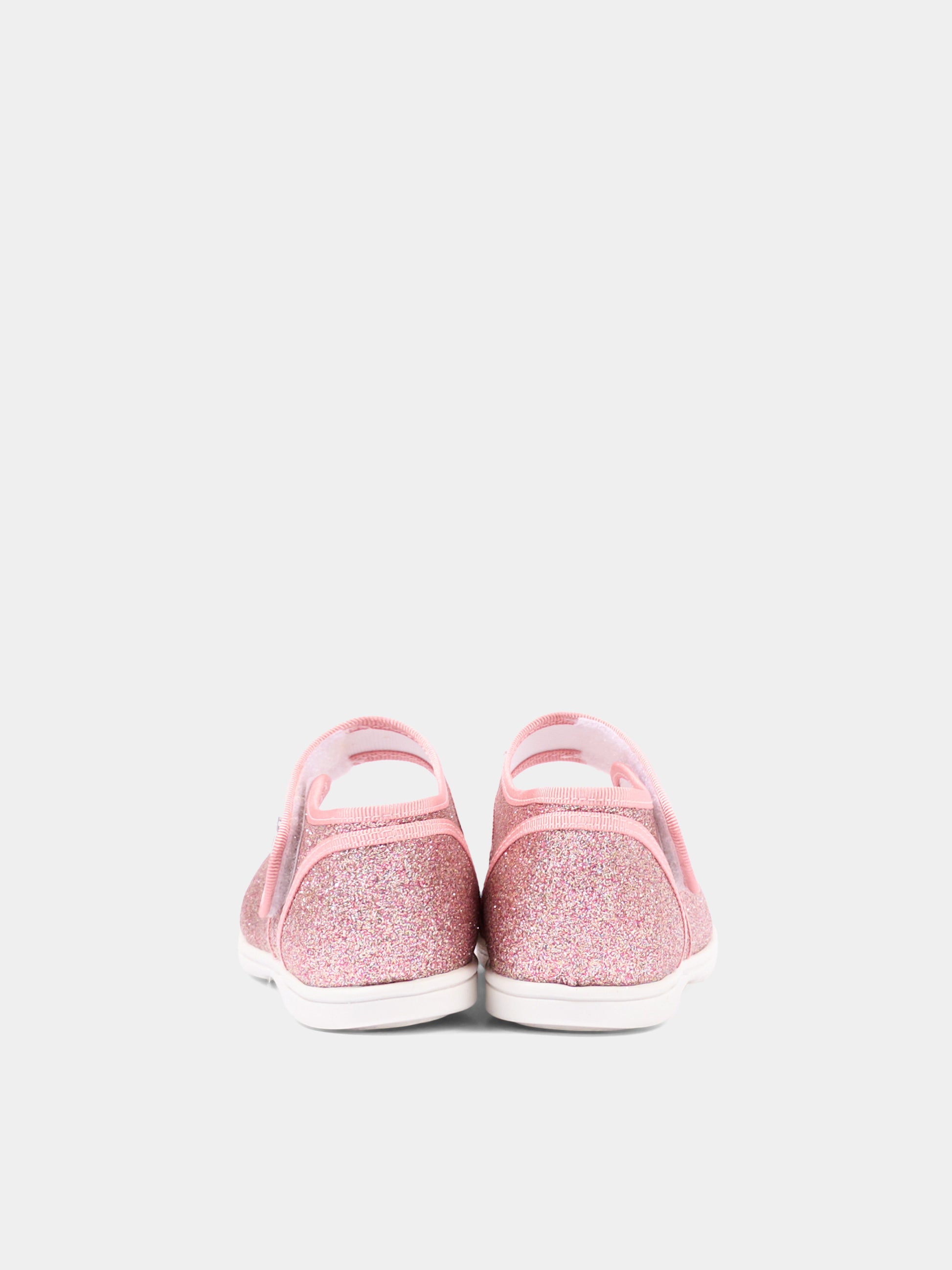 Ballerine rosa per bambina glitterate,Monnalisa,83G005 - 7714 - G090