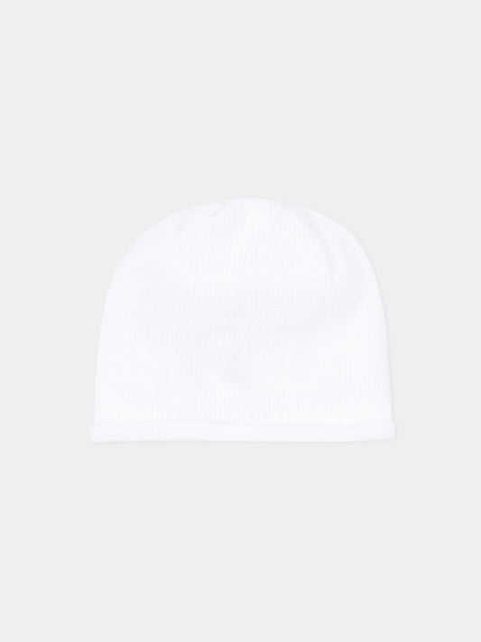 Cappello bianco per neonati,Little Bear,3019 BIANCO