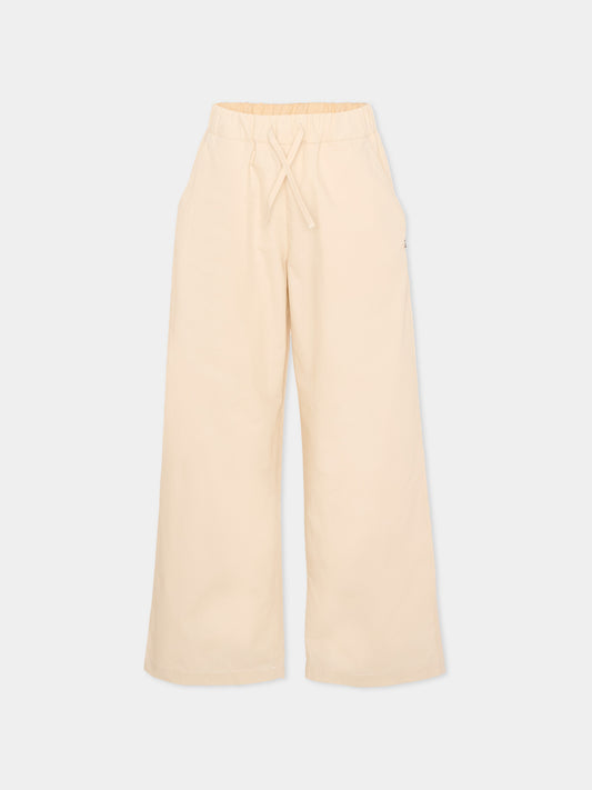 Pantaloni avorio per bambina,Dondup Kids,DMPA210 C CA032 0004