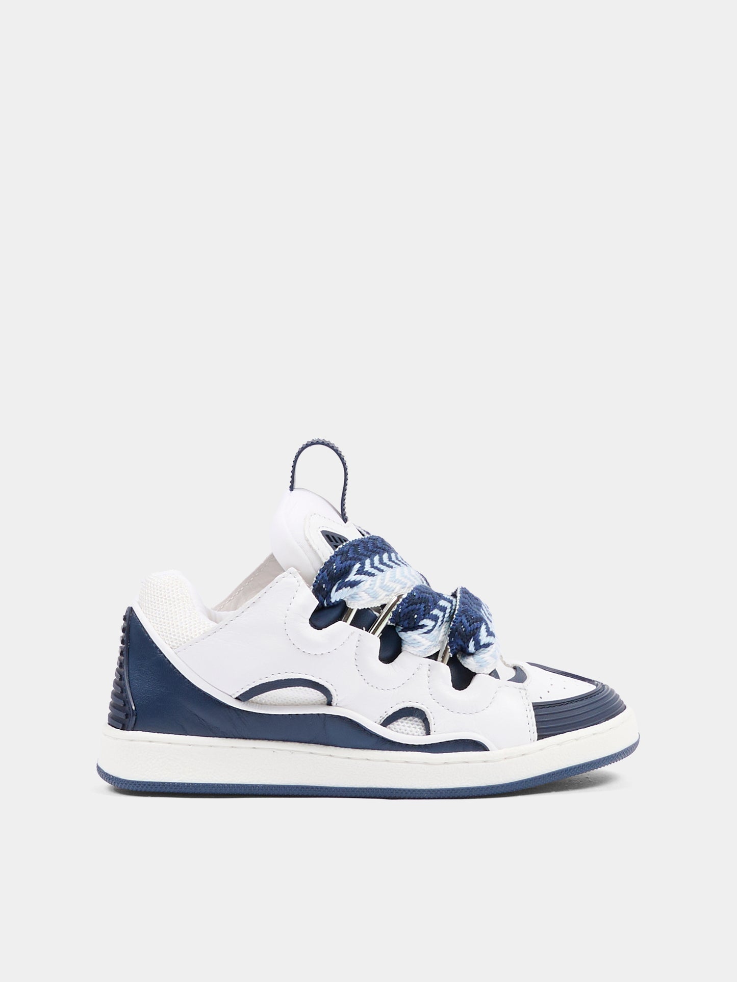 Sneakers blu per bambino con motivo Curb,Lanvin Petite,N30357 N68