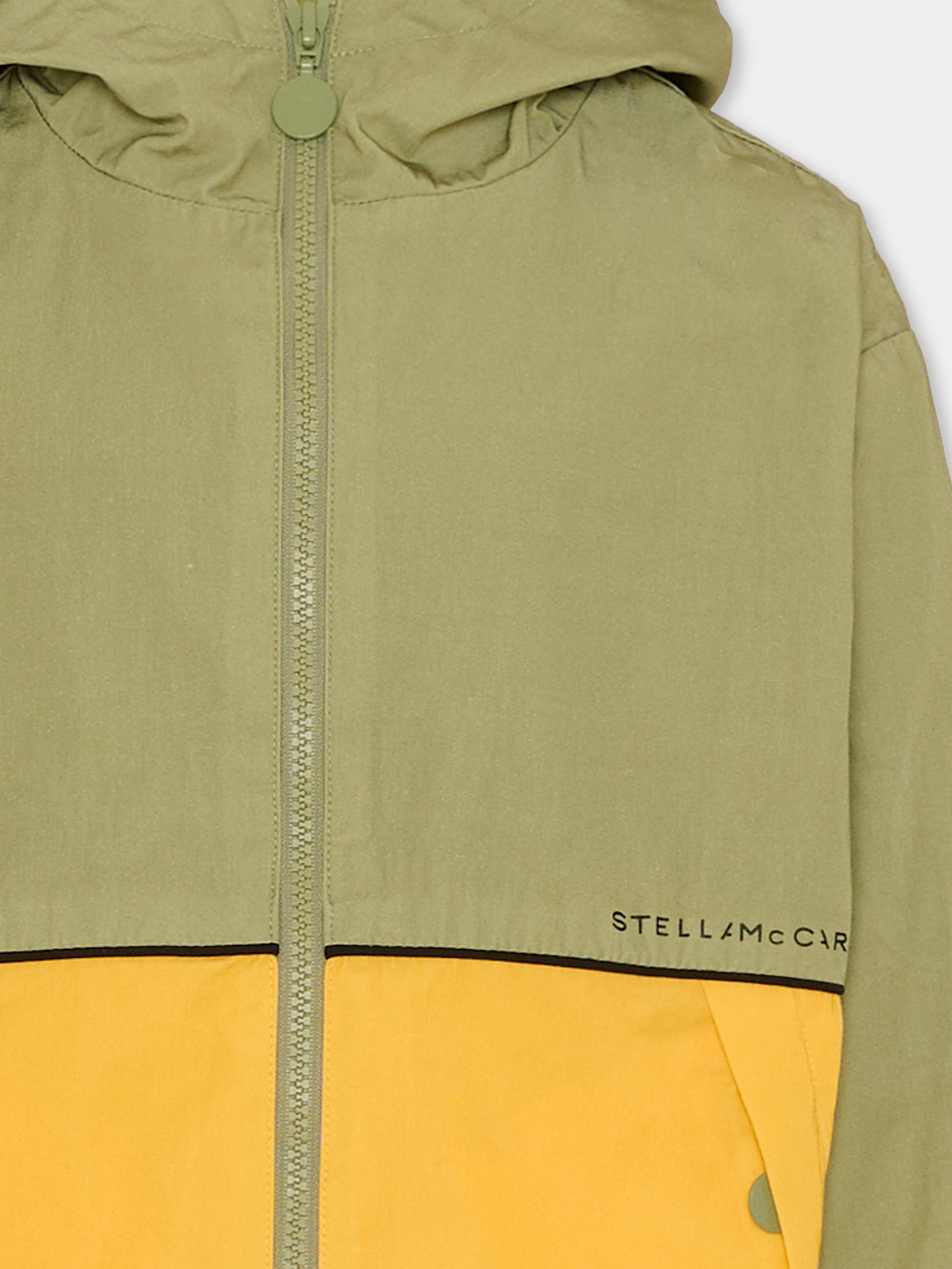 Giacca a vento multicolor per bambino con logo,Stella Mccartney Kids,TY2P17-Z3534 770