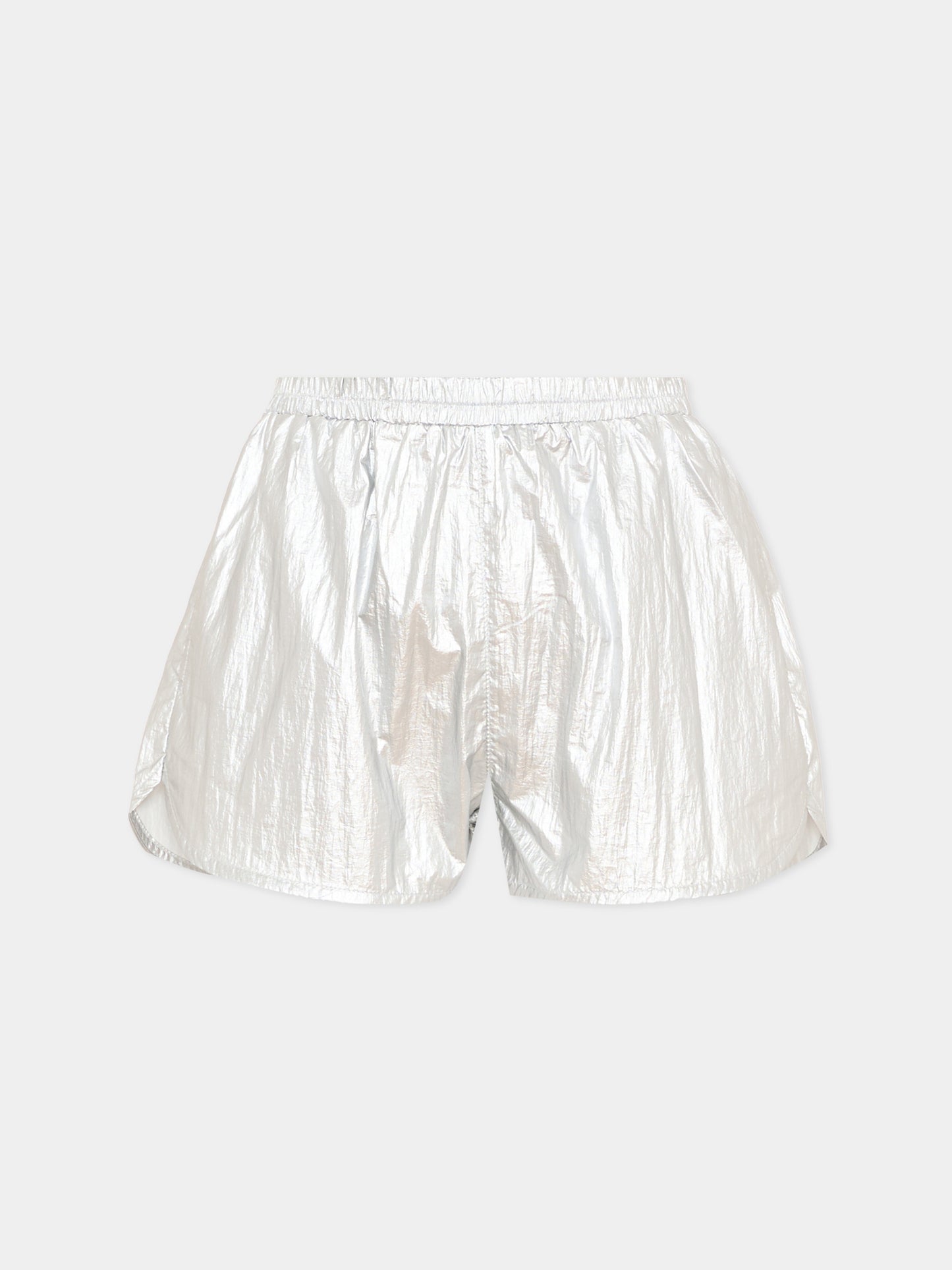 Shorts sportivi argento per bambina,Stella Mccartney Kids,TY6D09-Z0152 925