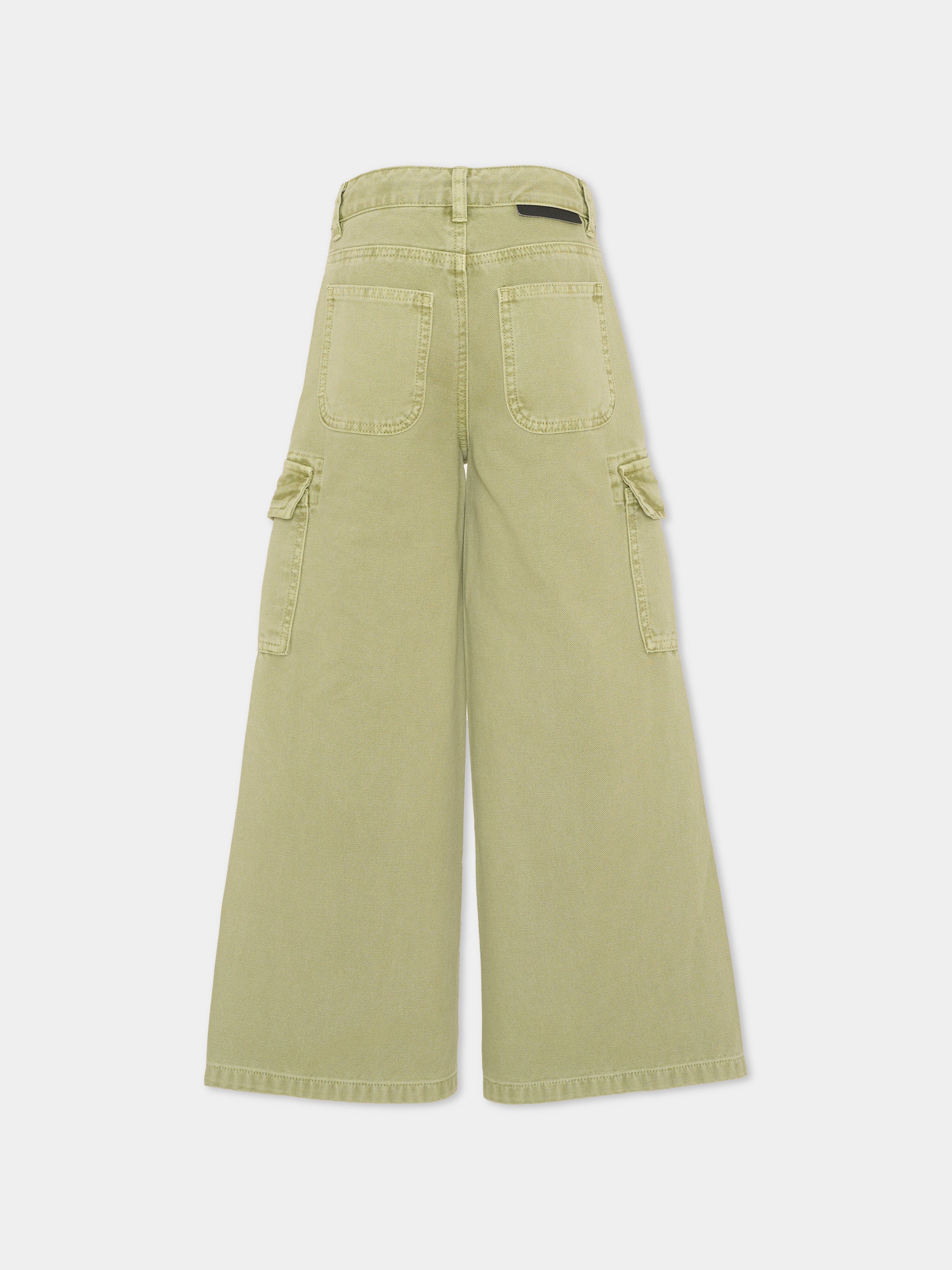 Pantaloni verdi per bambina,Stella Mccartney Kids,TY6E60-Z2661 706