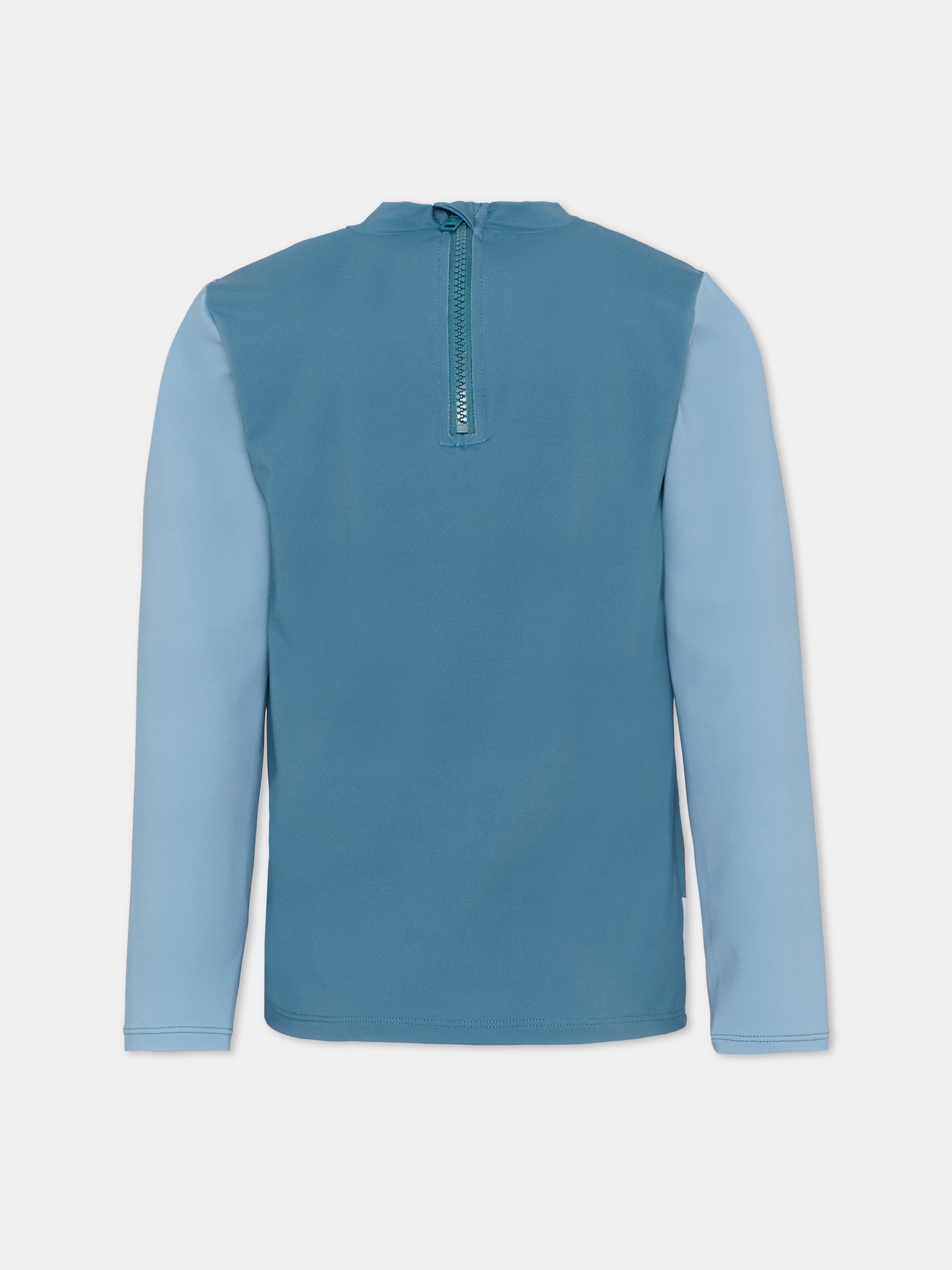 Anti UV blu per bambino con balena,Stella Mccartney Kids,TYCP12-Z0157 642