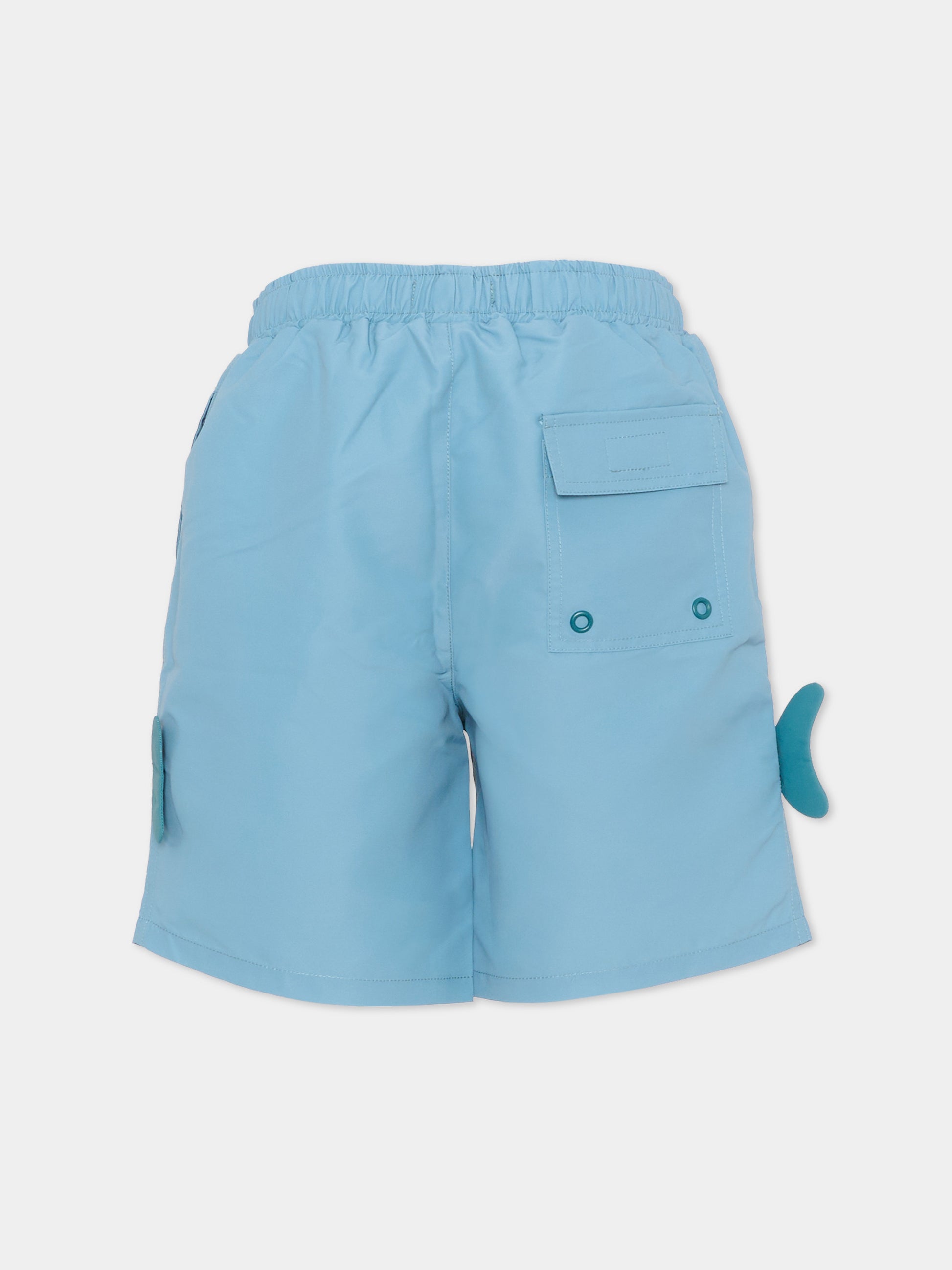 Boxer mare blu per bambino con balena,Stella Mccartney Kids,TYCP69-Z0433 642