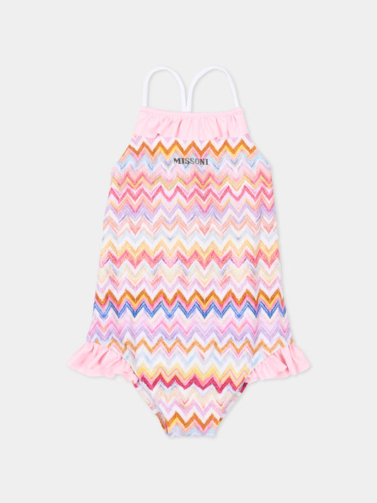 Costume intero multicolor per neonata,Missoni,MYC019-Z3801 999