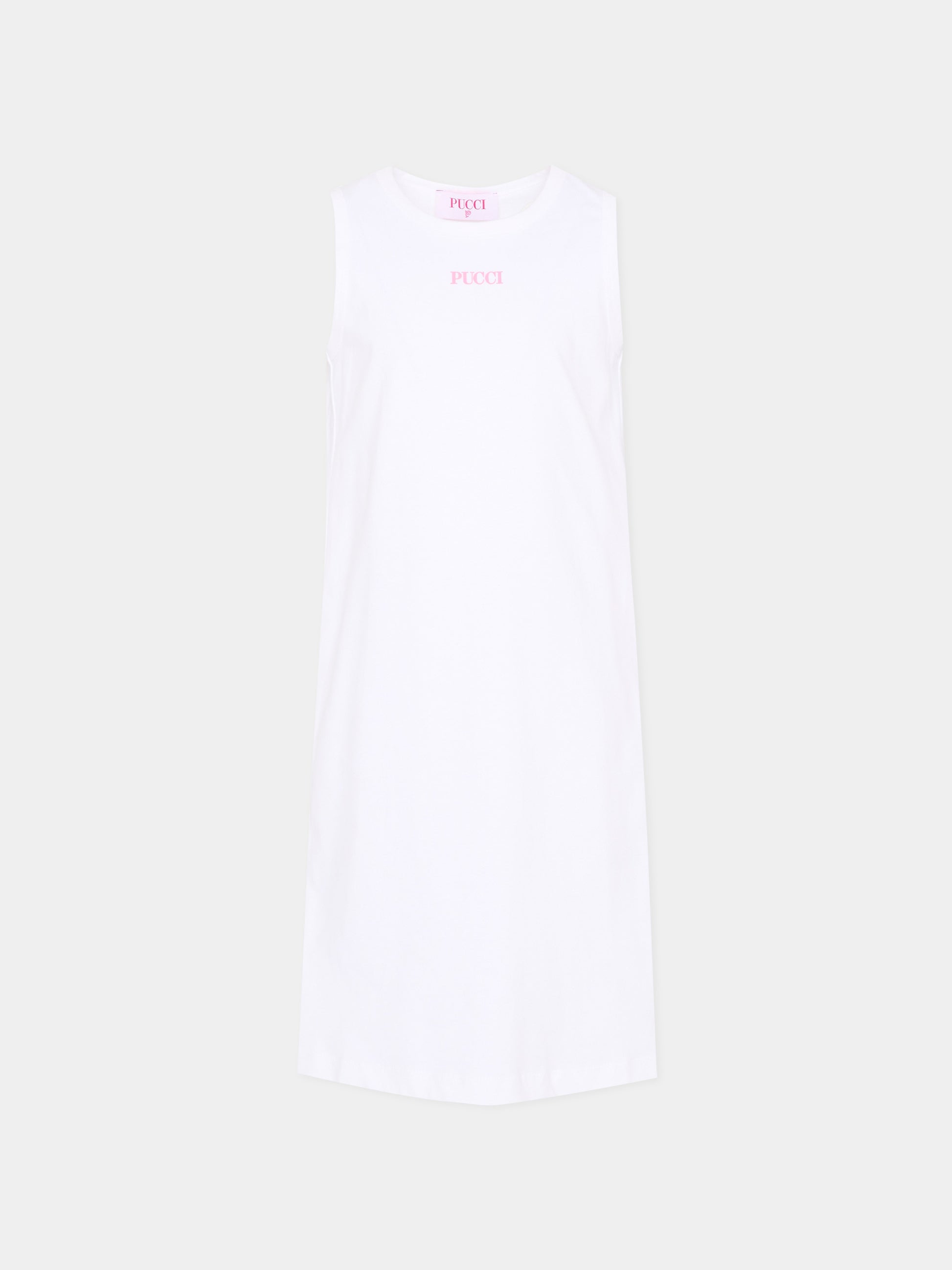Vestito multicolor per bambina con motivi astratti,Emilio Pucci Junior,PY1B12-K0281 50EAR