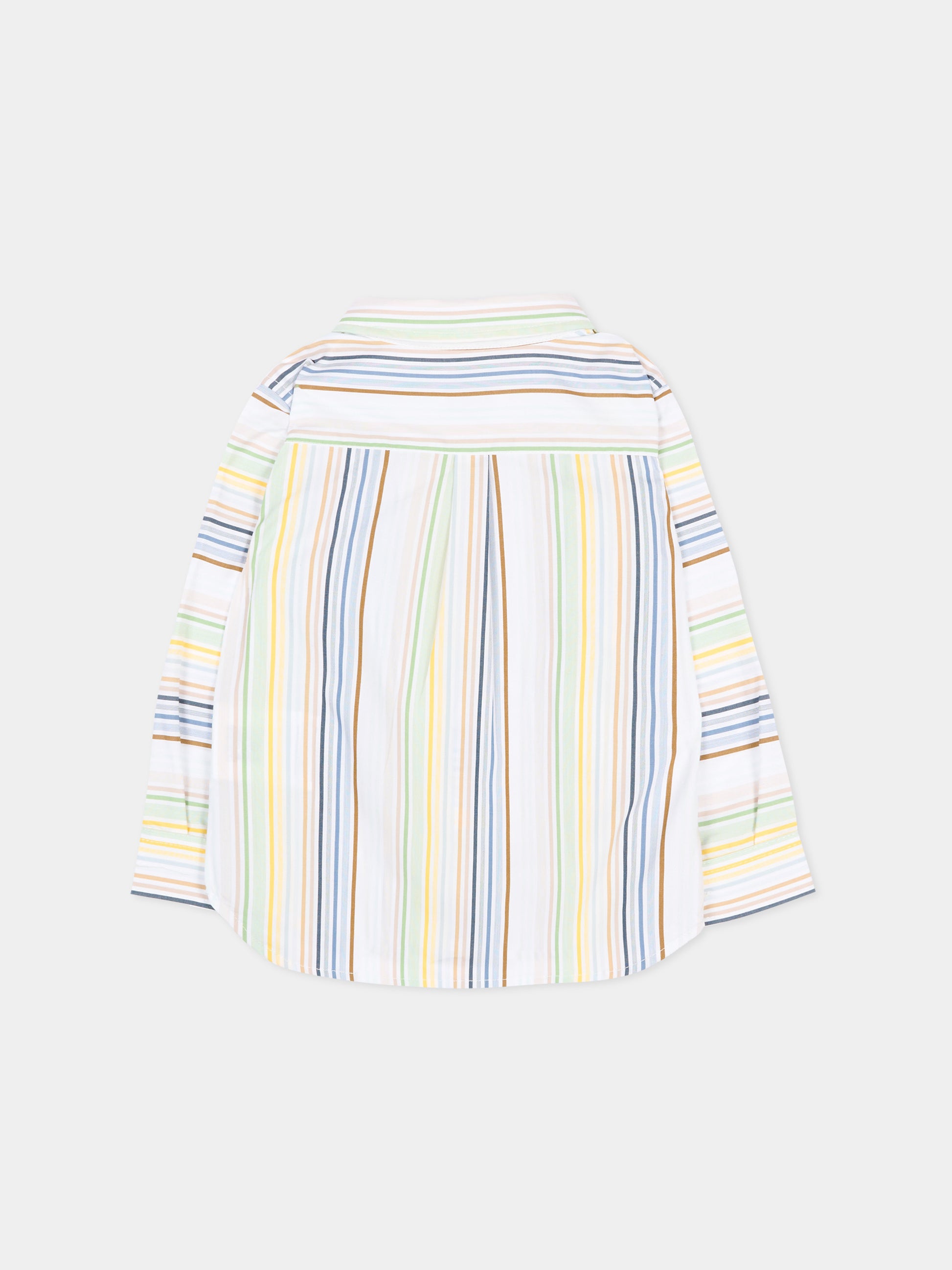 Camicia multicolor a righe per neonato,Etro,GY5500-Z3654 101VE