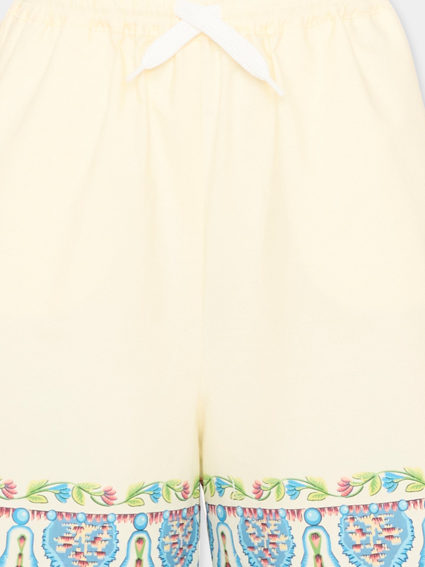 Shorts multicolor per bambino con stampa paisley,Etro,GY6Q89-P0601 106MC