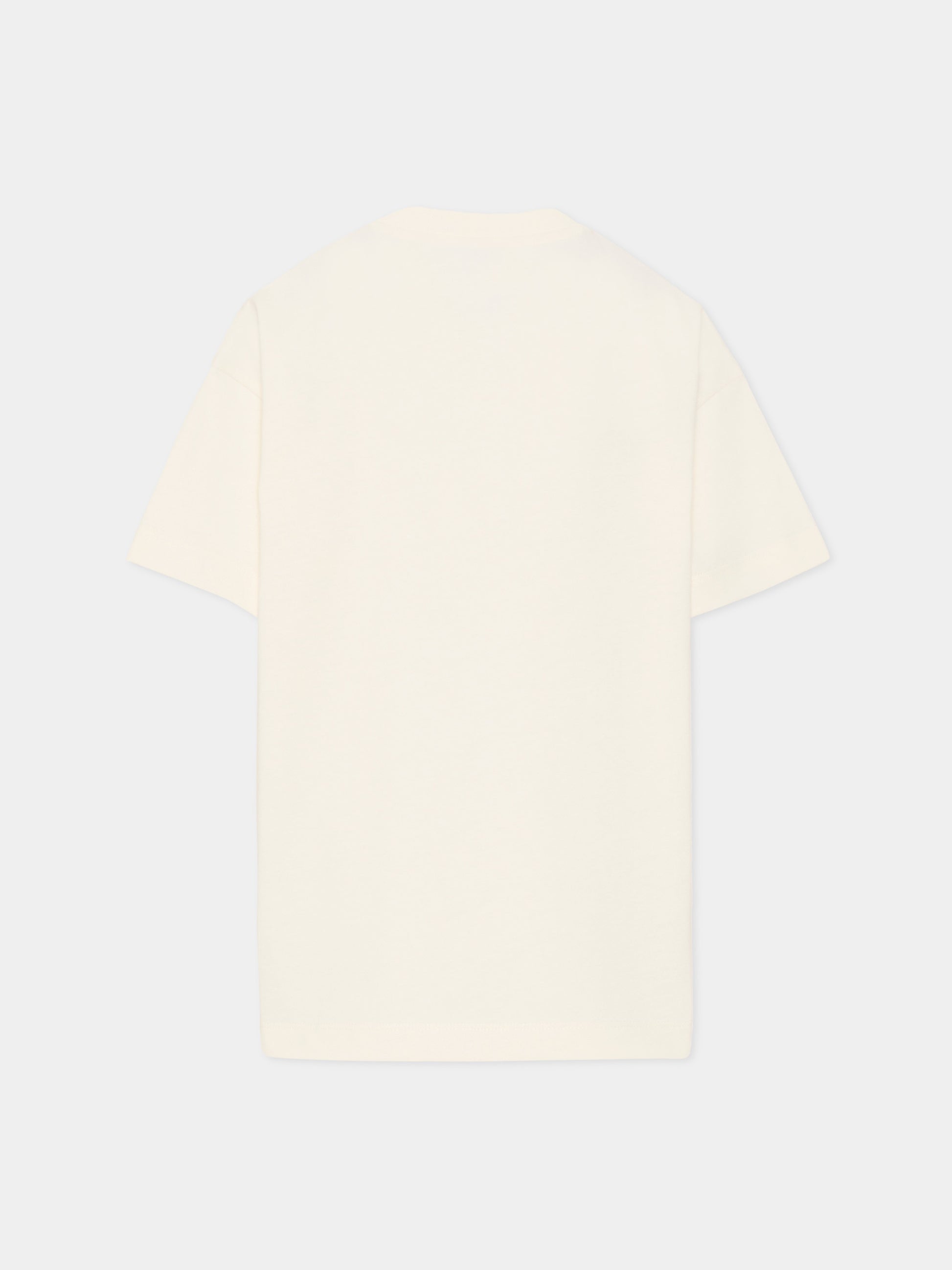 T-shirt avorio per bambino con piovra,Etro,GY8P31-Z3672 102NE