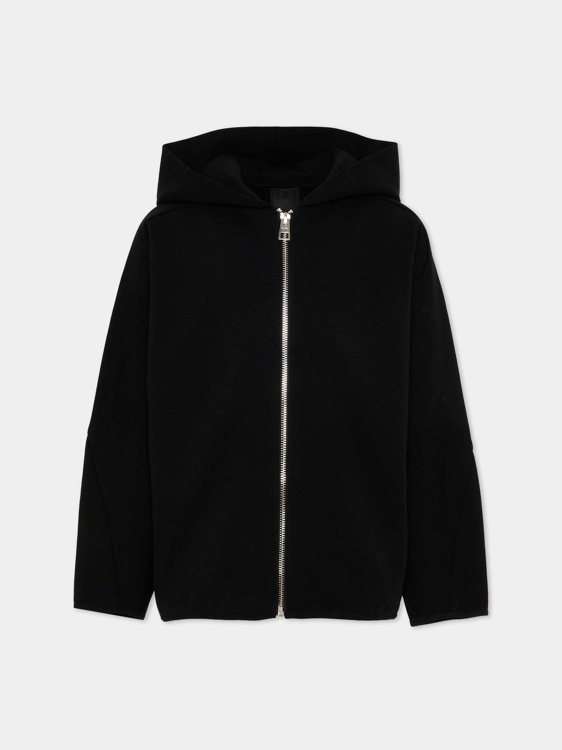 Felpa nera per bambino con logo,Givenchy Kids,H31097 09B