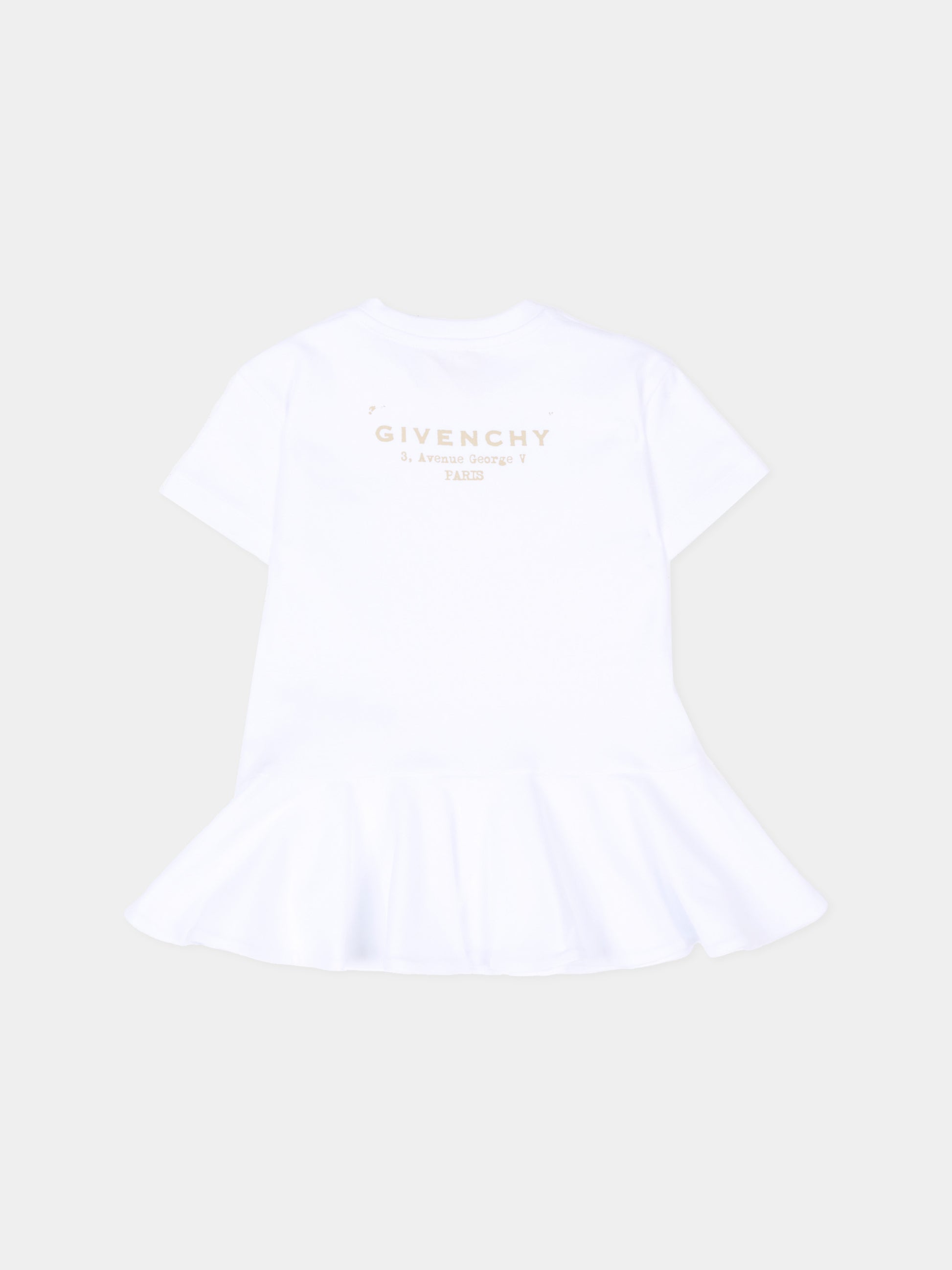 Vestito bianco Givenchy Paris per neonata,Givenchy Kids,H31179 10P