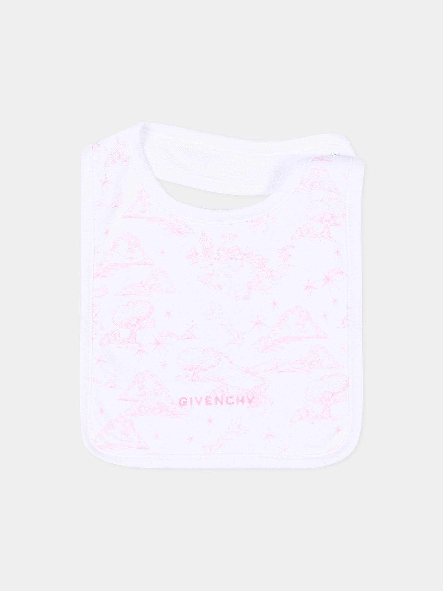 Set tutina multicolor per neonata con logo,Givenchy Kids,H31269 N54