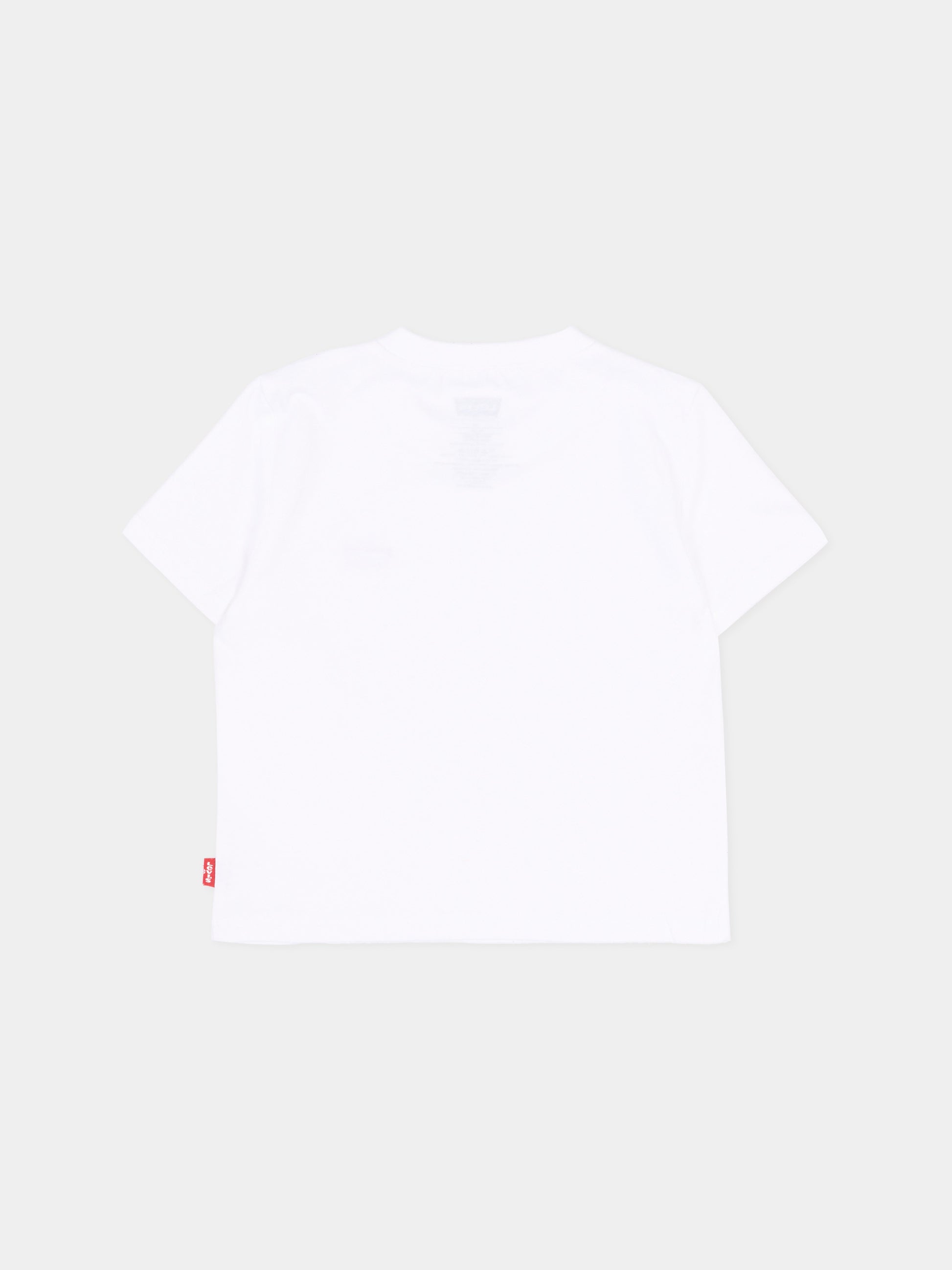 T-Shirt bianca per neonati con logo,Levi's Kids,6EA100 001