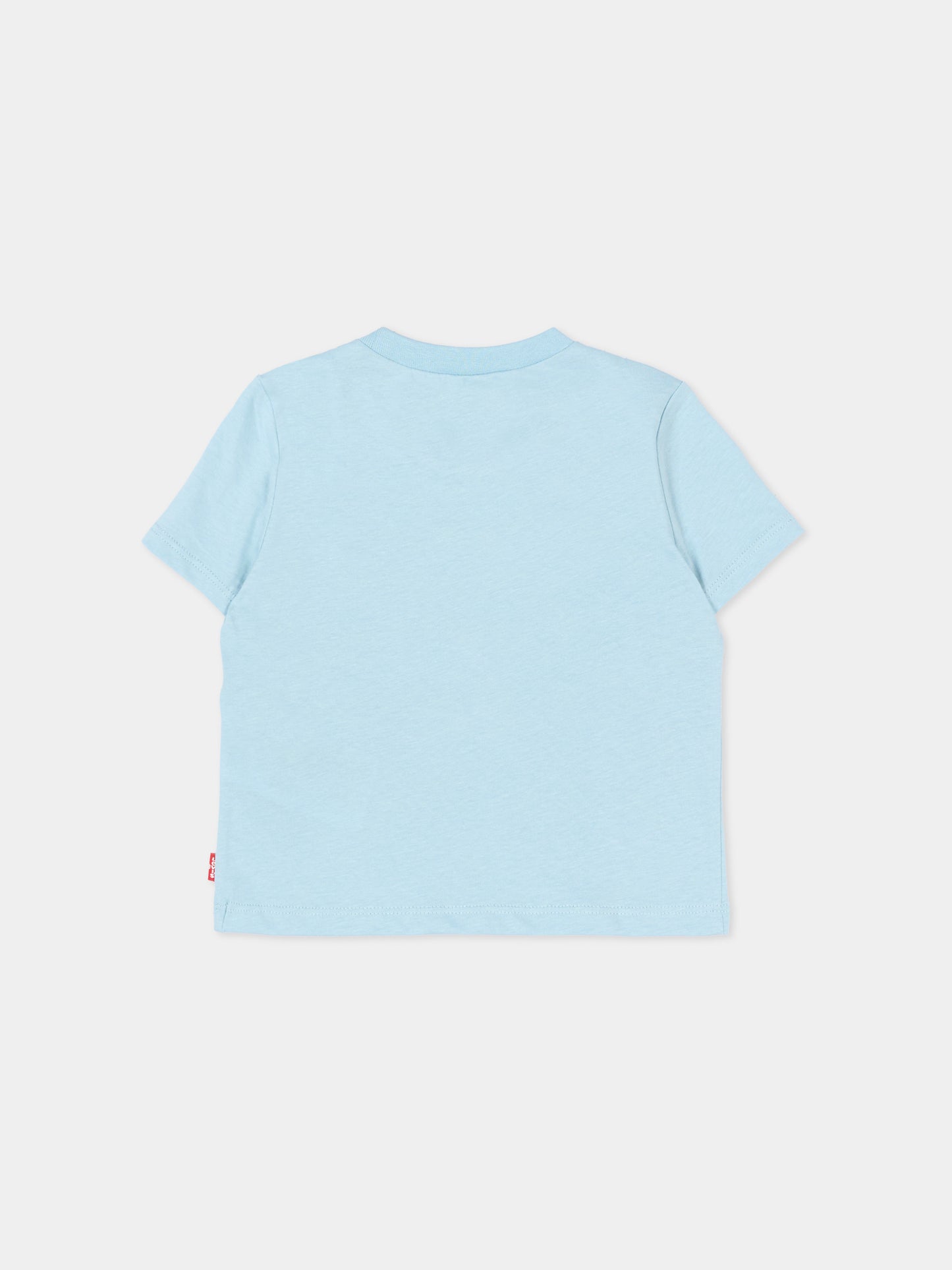 T-shirt celeste per neonato con logo,Levi's Kids,6EA100 BF7
