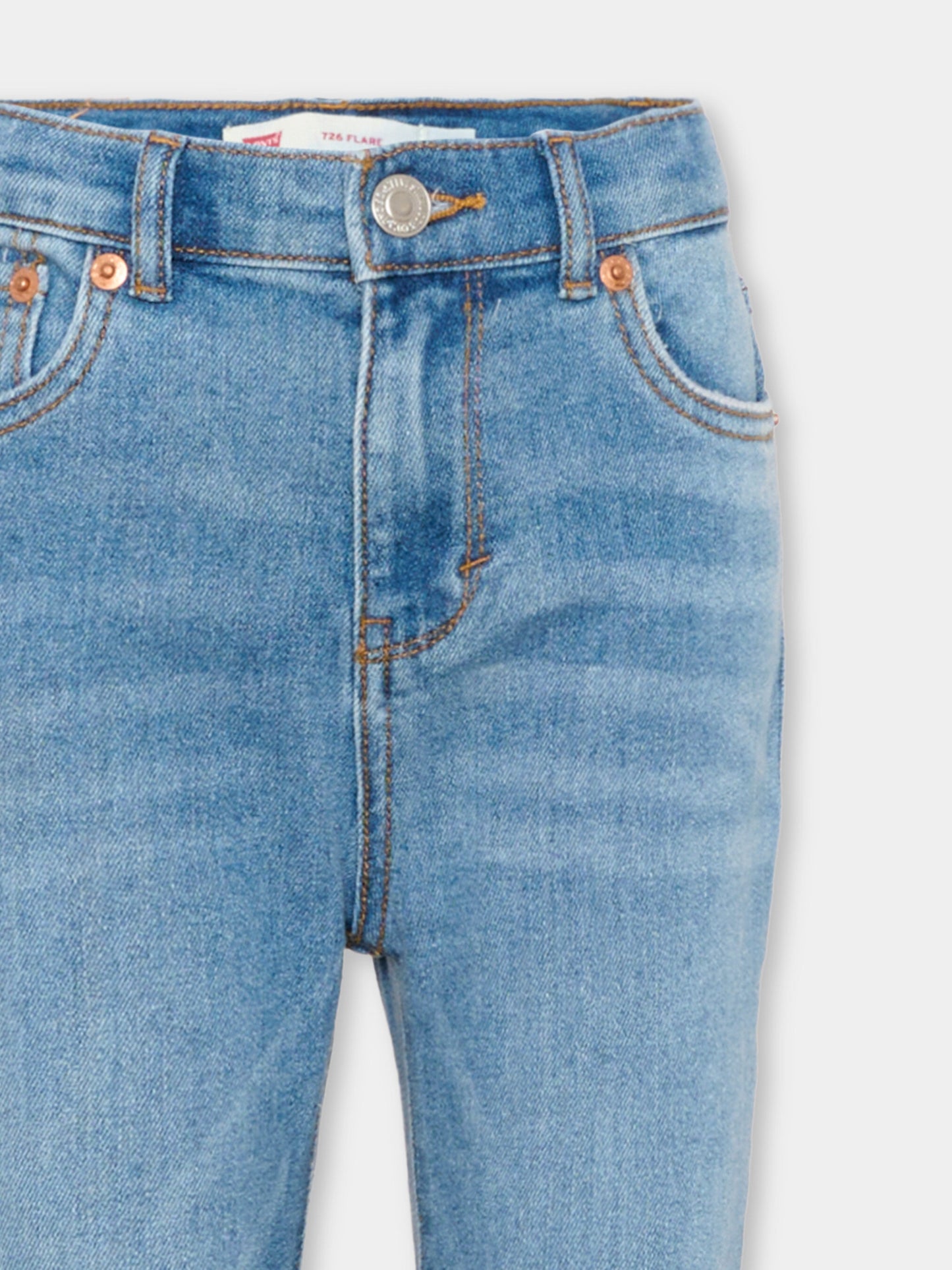 Jeans denim 726 Flare per bambina,Levi's Kids,4EG970 MAQ