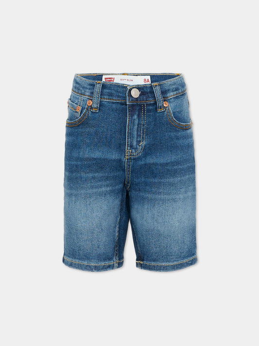 Shorts denim 511 per bambino,Levi's Kids,9EM374 DC3
