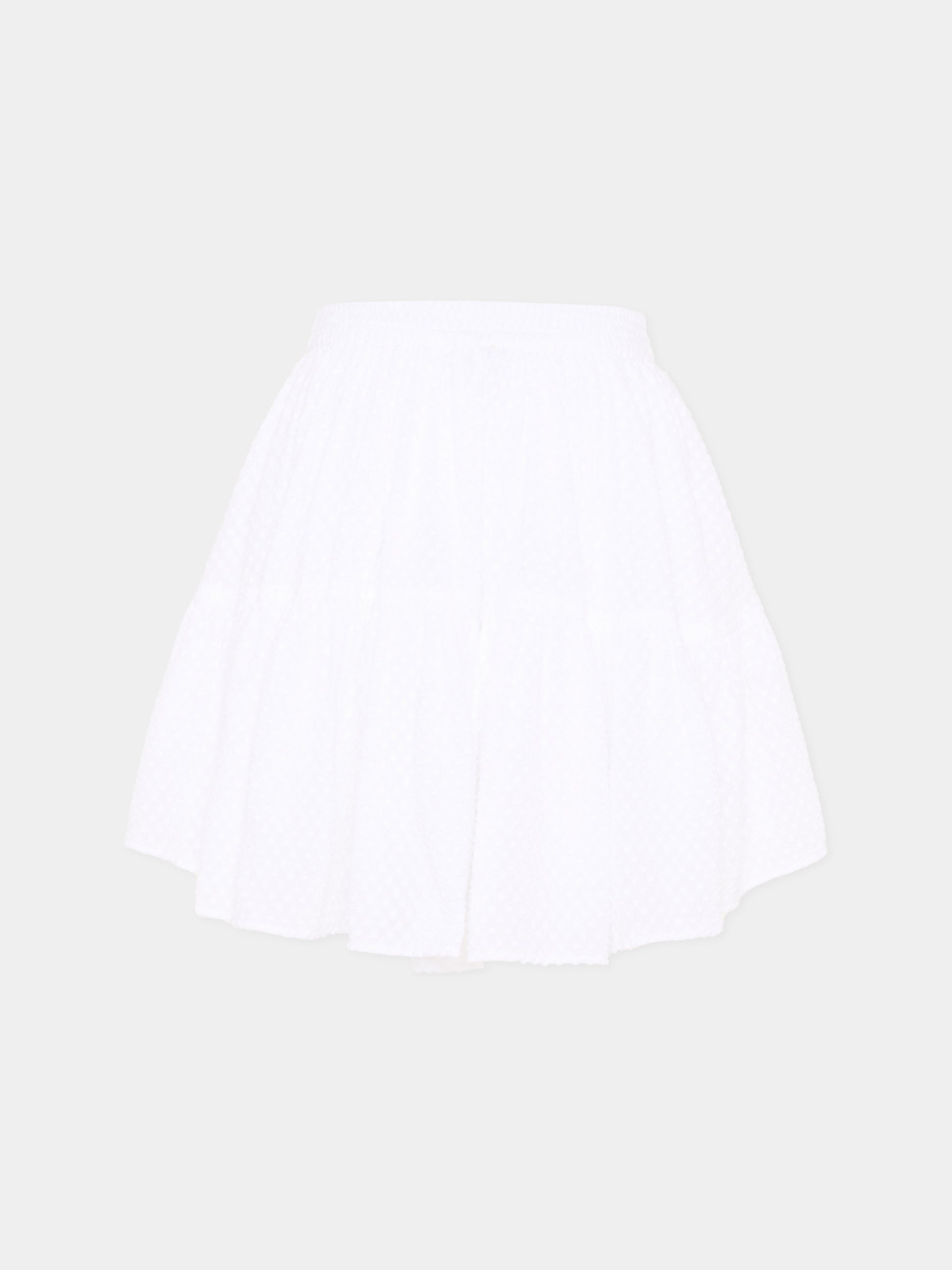 Gonna bianca per bambina con wings,Zadig & Voltaire Kids,X60549 10P