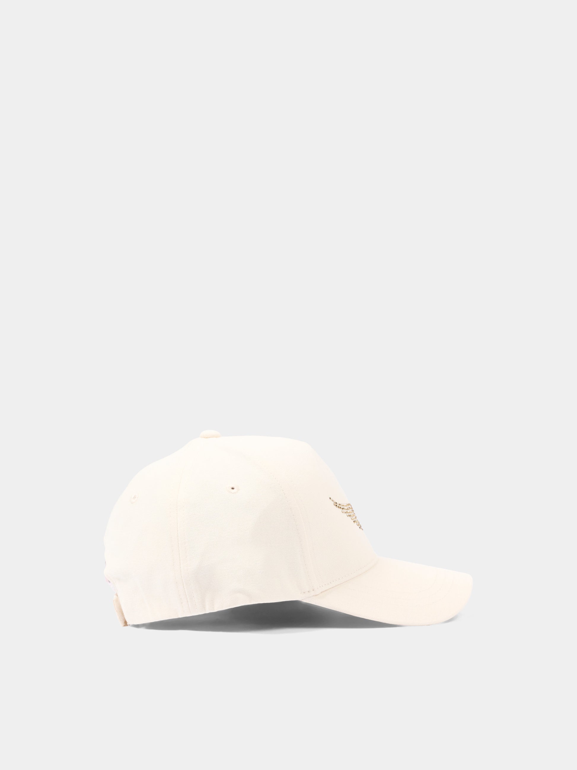 Cappello con visiera beige per bambina con Wings,Zadig & Voltaire Kids,X60610 195