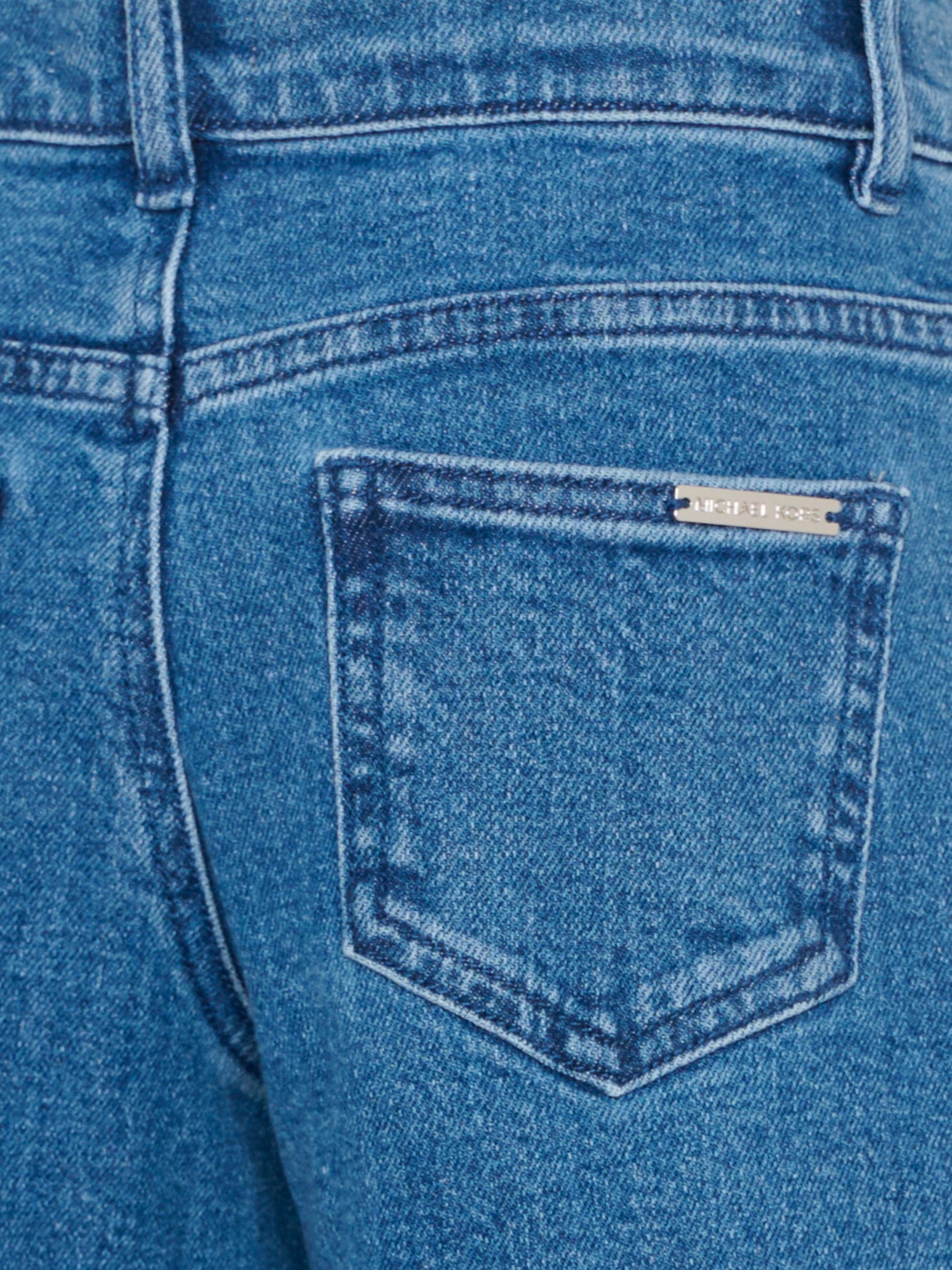 Jeans denim per bambina con borchie,Michael Kors,R30578 Z10