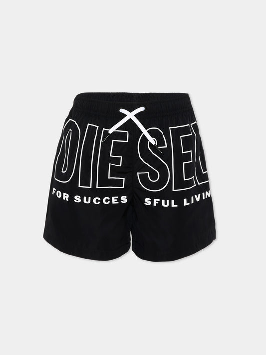 Boxer mare nero logo per bambino,Diesel,J02699 KXBPB K900