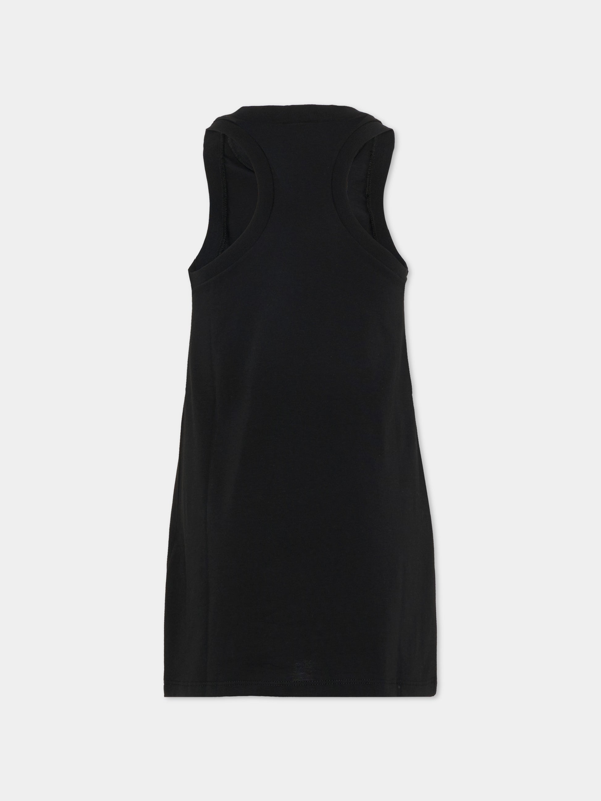 Copricostume nero per bambina con logo,Diesel,J02731 00YI9 K900