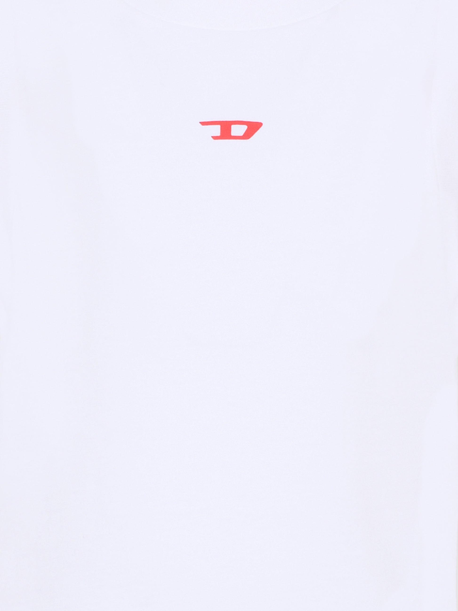 Canotta bianca per bambini con logo,Diesel,J02741 00YI9 K100