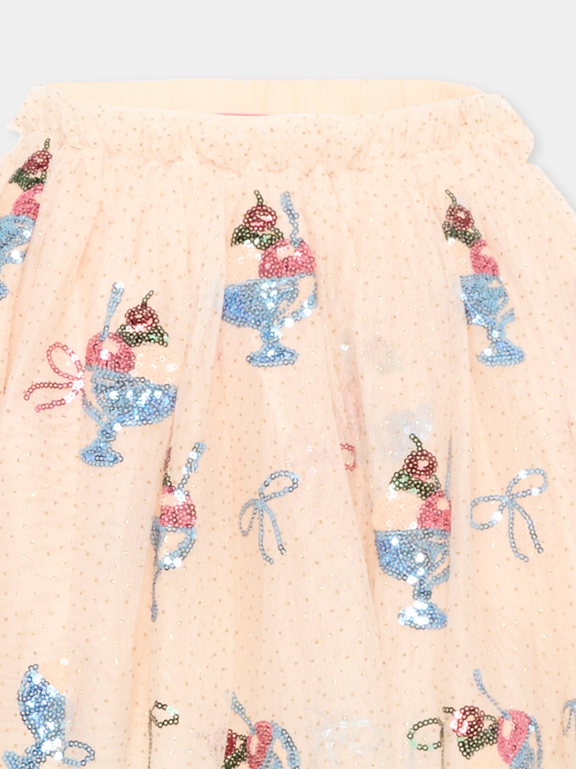 Gonna rosa  Gelato  per bambina,Konges Sløjd,KS105139 GELATO